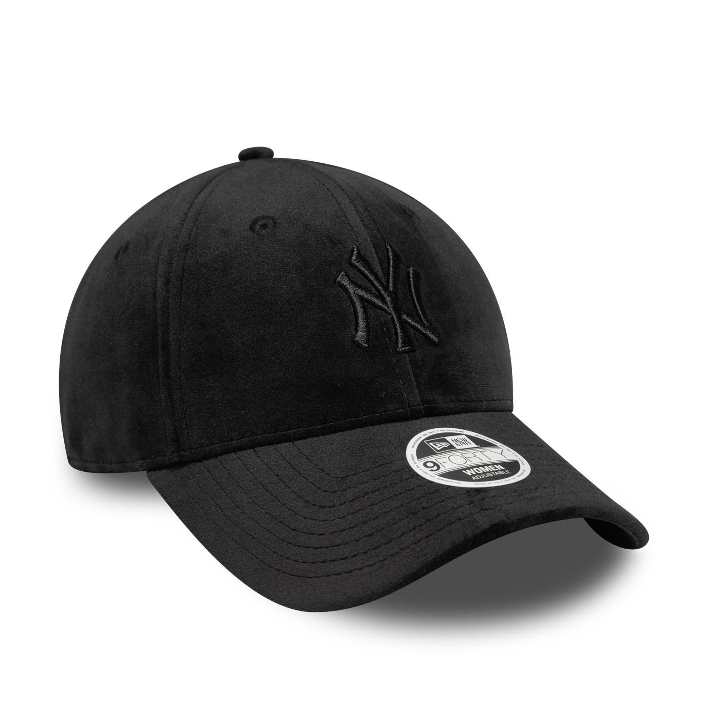 Bone New Era 9FORTY New York Yankees MLB Preto Preto 3