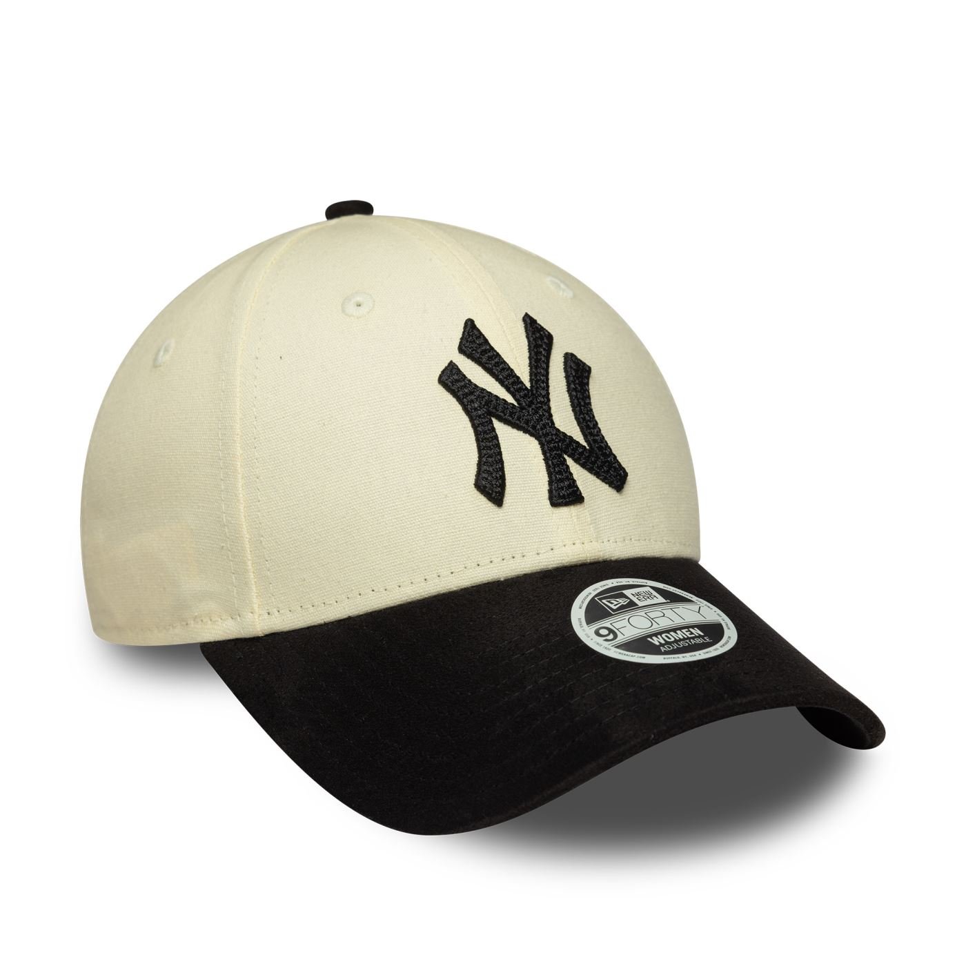 Bone New Era  9FORTY New York Yankees MLB Bege Bege/Preto 3