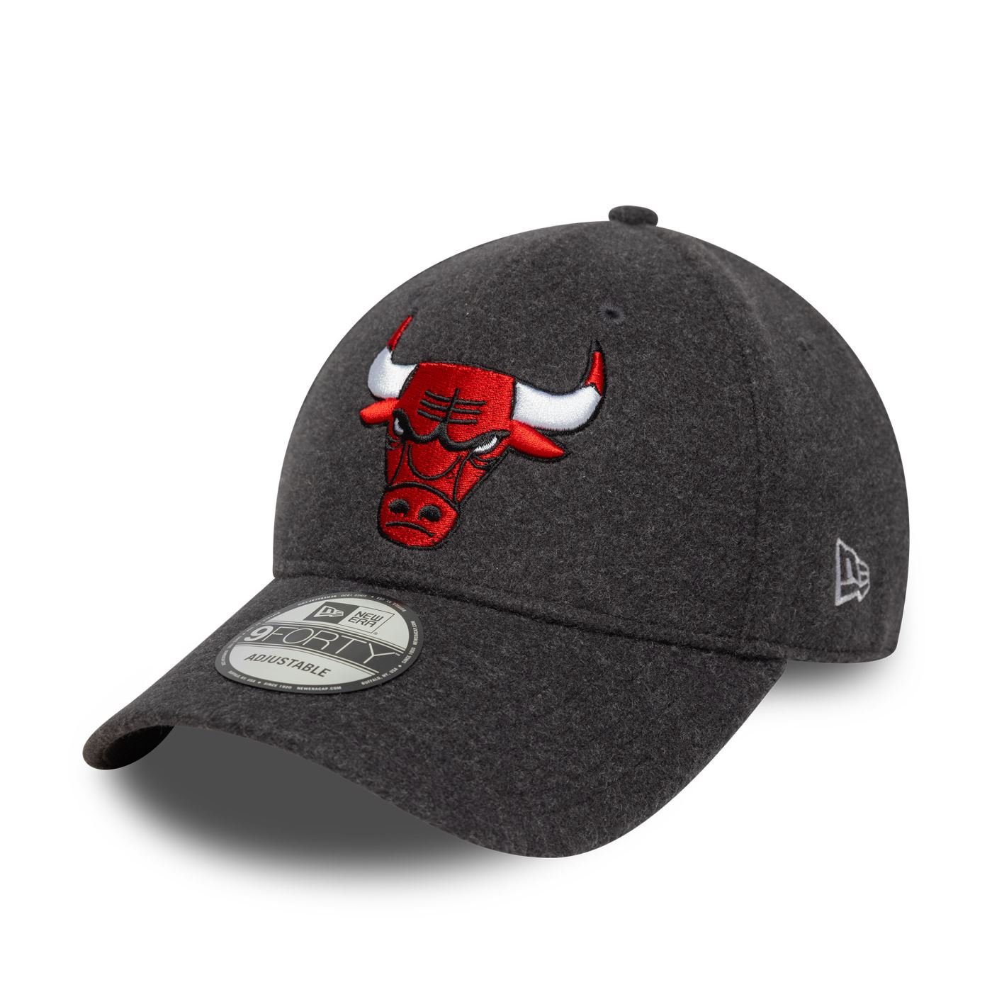 Bone New Era  9FORTY Chicago Bulls NBA Cinza