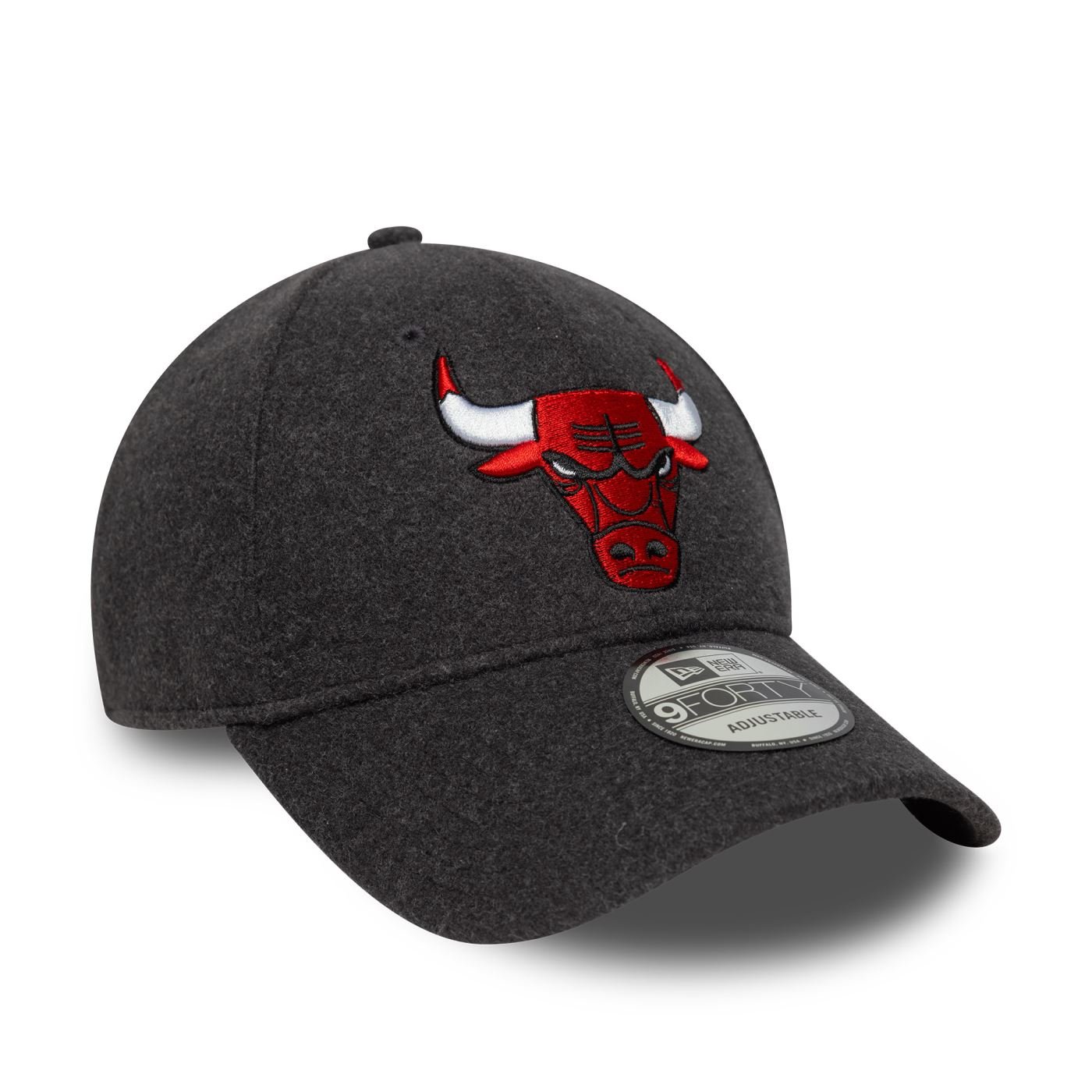 Bone New Era  9FORTY Chicago Bulls NBA Cinza Cinza 3