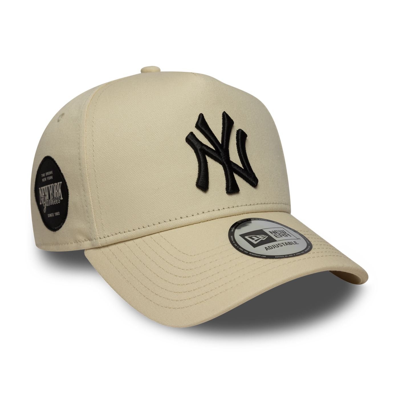 Bone New Era  9FORTY A-Frame New York Yankees MLB Bege Bege 3