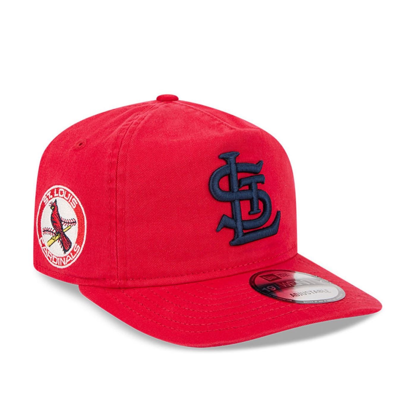 Bone New Era 19TWENTY STRAPBACK Saint Louis Cardinals MLB Vermelho Vermelho 3