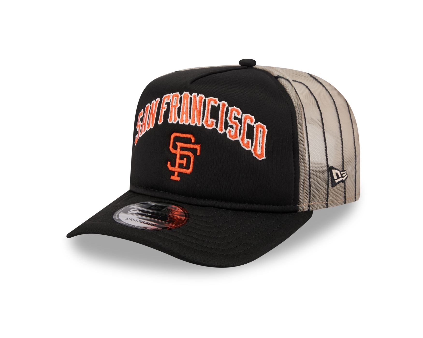Bone New Era 9FORTY A-FRAME SNAPBACK San Francisco Giants MLB Preto