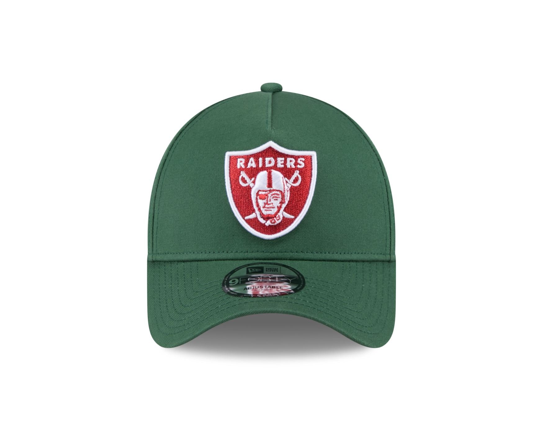 Bone New Era 9FORTY A-FRAME SNAPBACK Las Vegas Raiders NFL Verde Verde 2