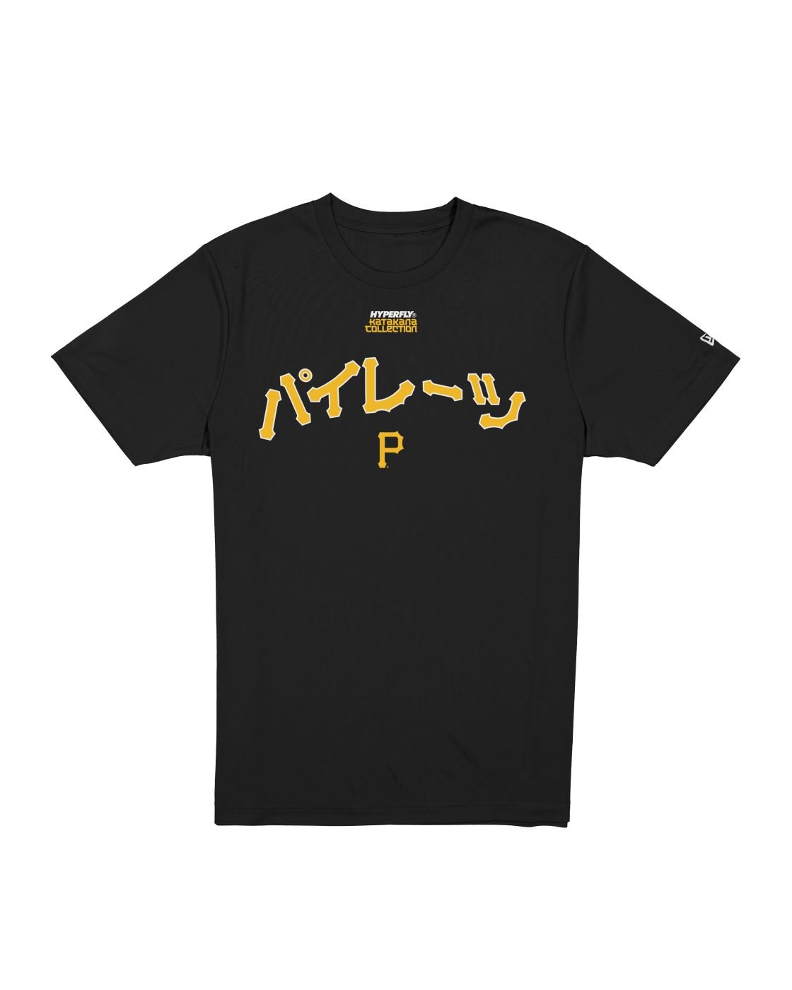 Camiseta New Era Regular Pittsburgh Pirates MLB Hyperfly Preto