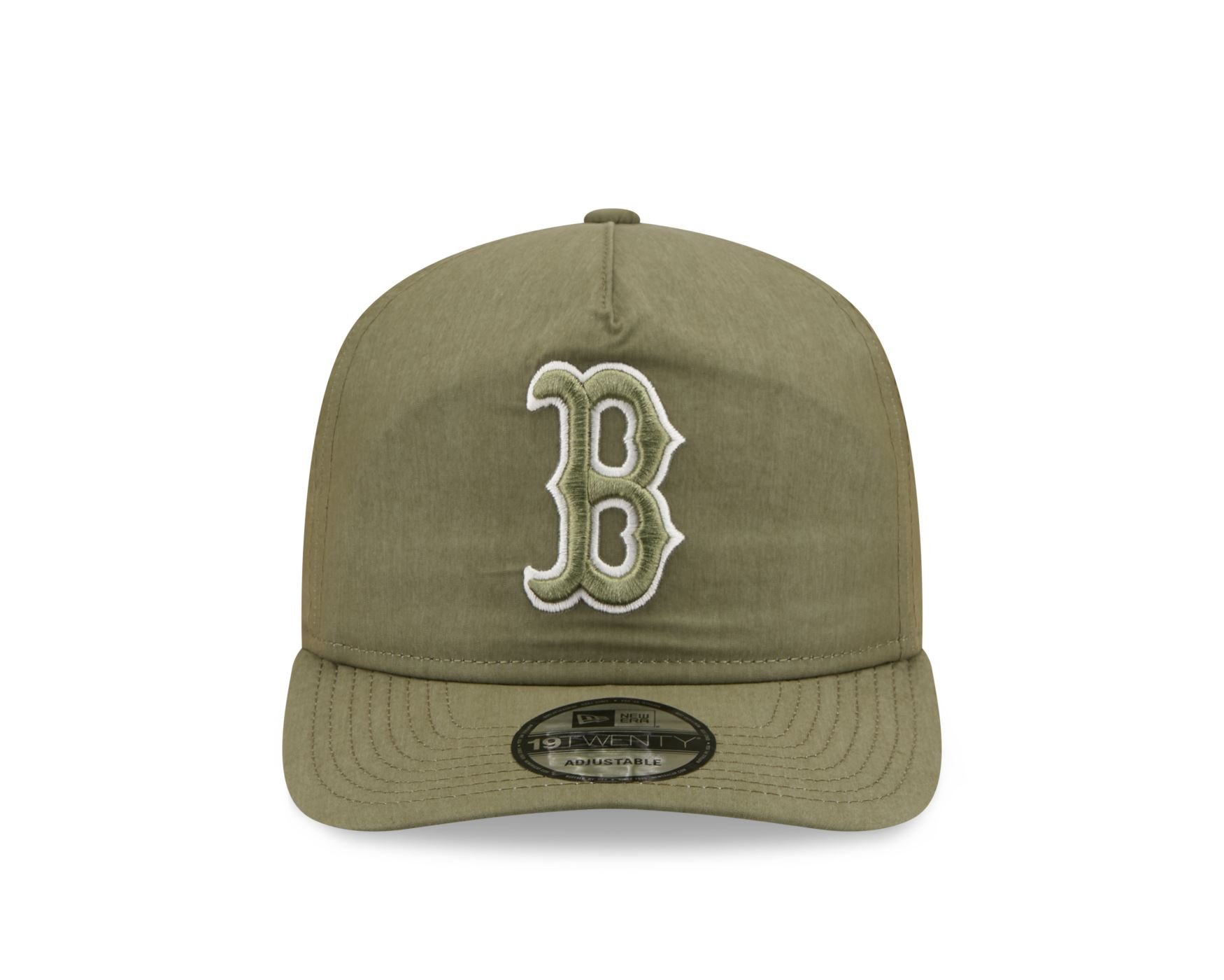 Bone New Era 19TWENTY STRAPBACK Boston Red Sox MLB Verde Verde 2