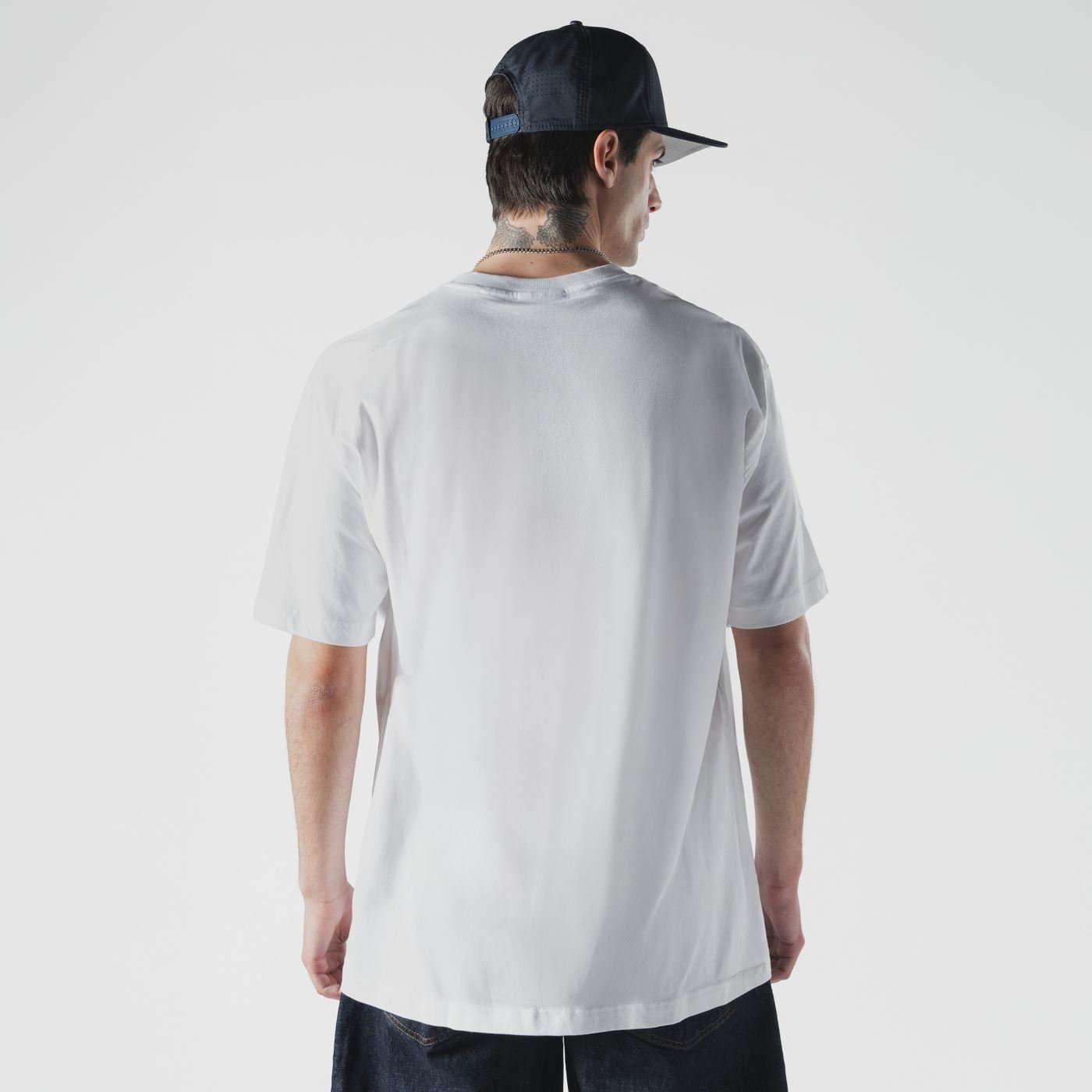 Camiseta New Era Oversize New York Yankees MLB Branco Branco 4