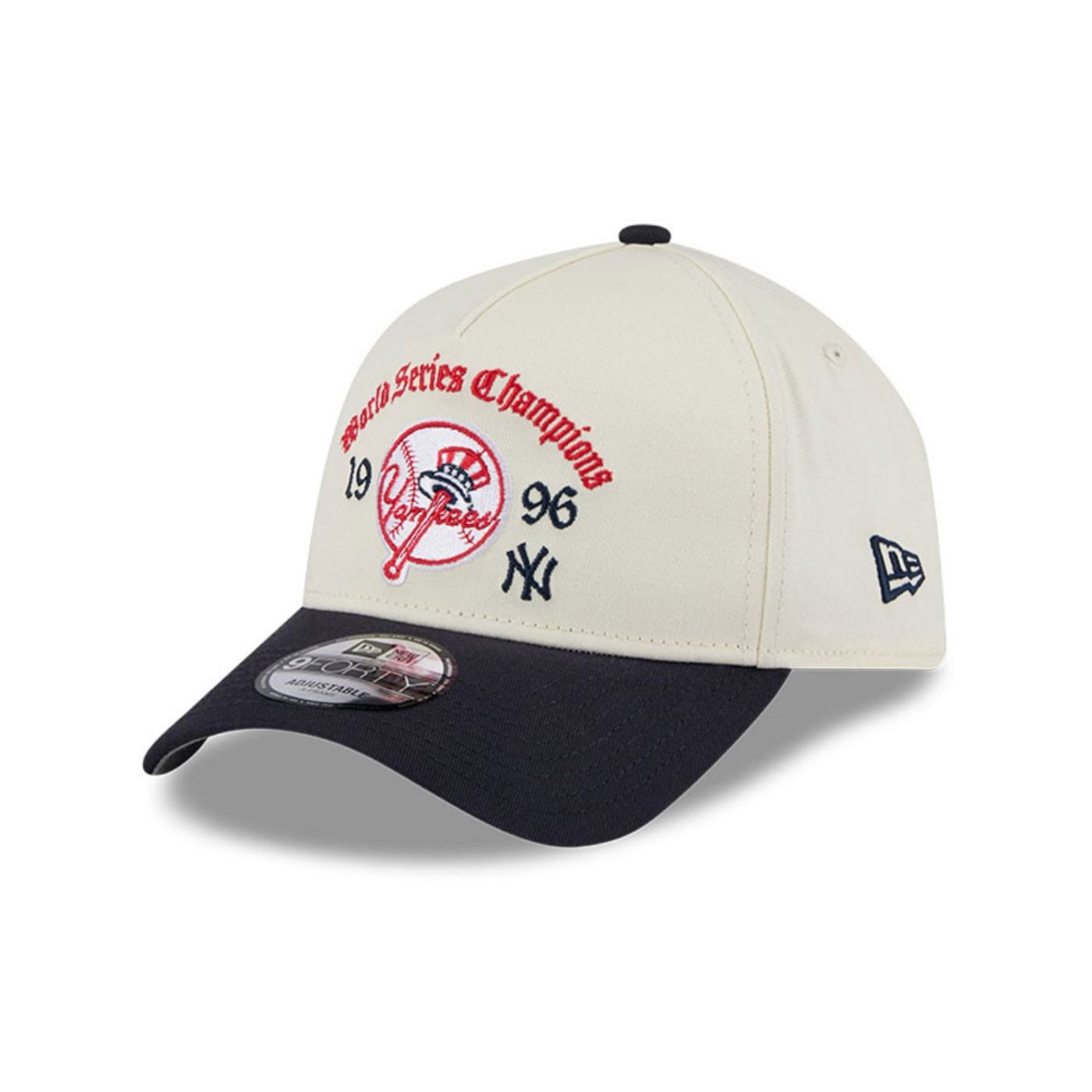 Bone New Era  9FORTY A-Frame New York Yankees MLB Branco