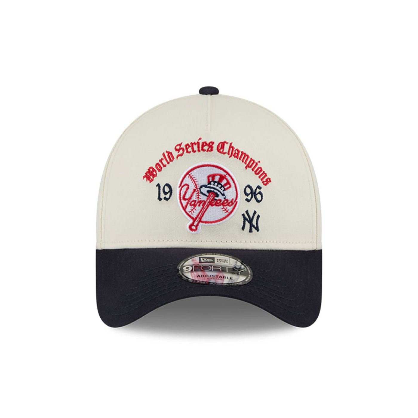 Bone New Era  9FORTY A-Frame New York Yankees MLB Branco Branco 2