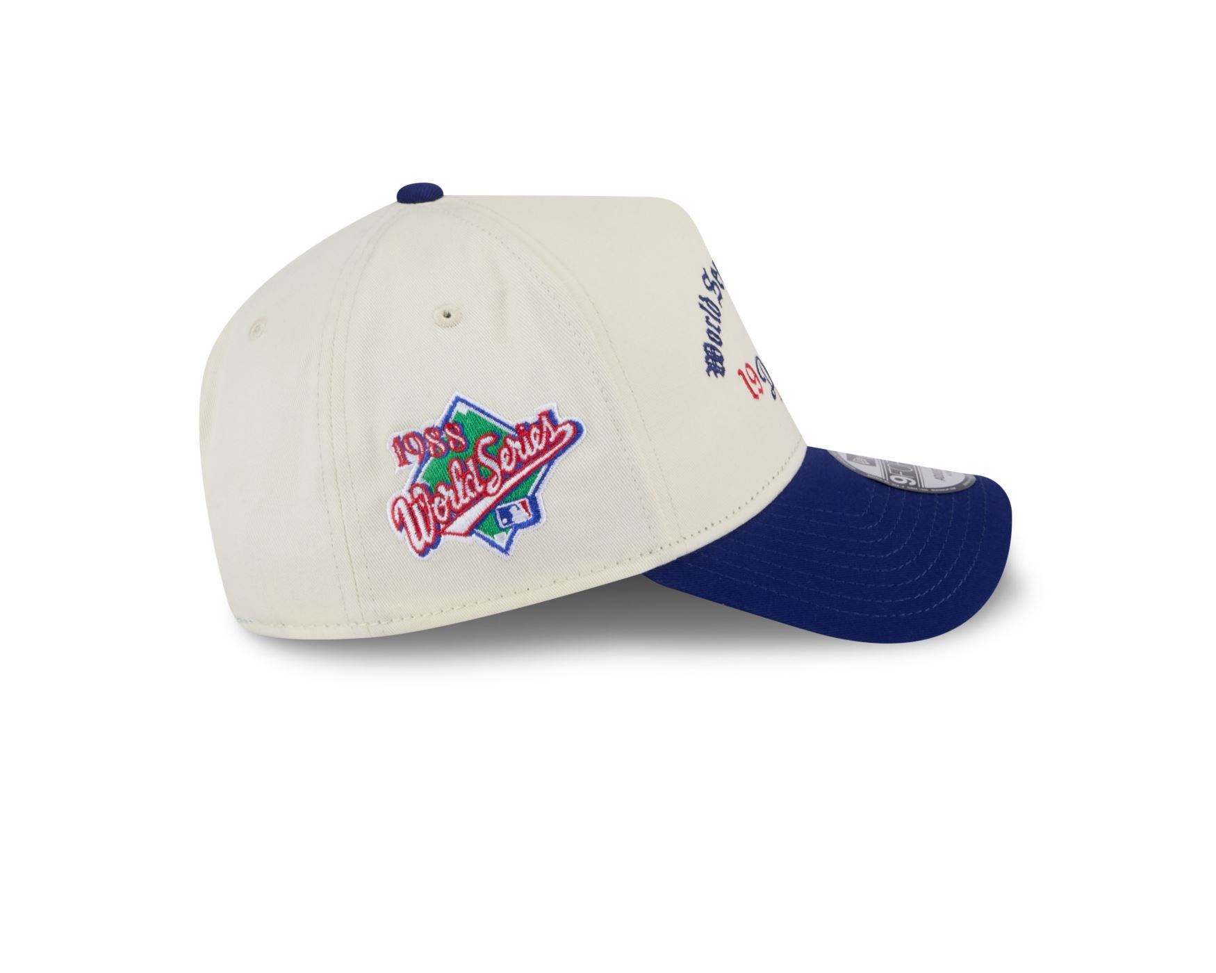 Bone New Era  9FORTY A-Frame Los Angeles Dodgers MLB Branco Branco 4