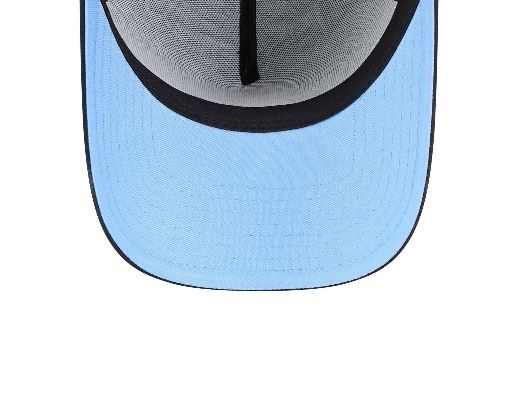 Bone New Era 9FORTY A-FRAME SNAPBACK Los Angeles Dodgers MLB Preto Preto 6