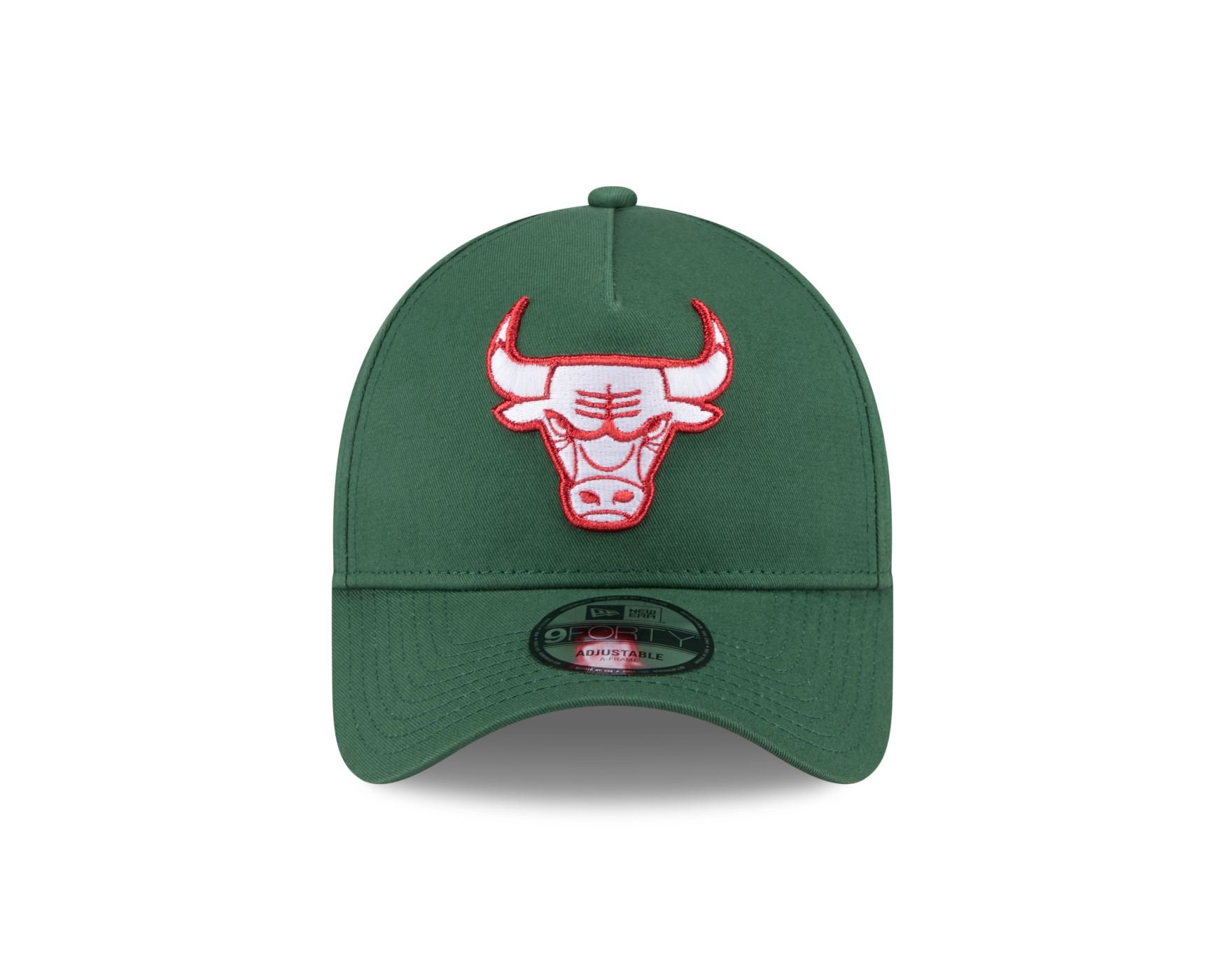 Bone New Era 9FORTY A-FRAME SNAPBACK Chicago Bulls NBA Verde Verde 2