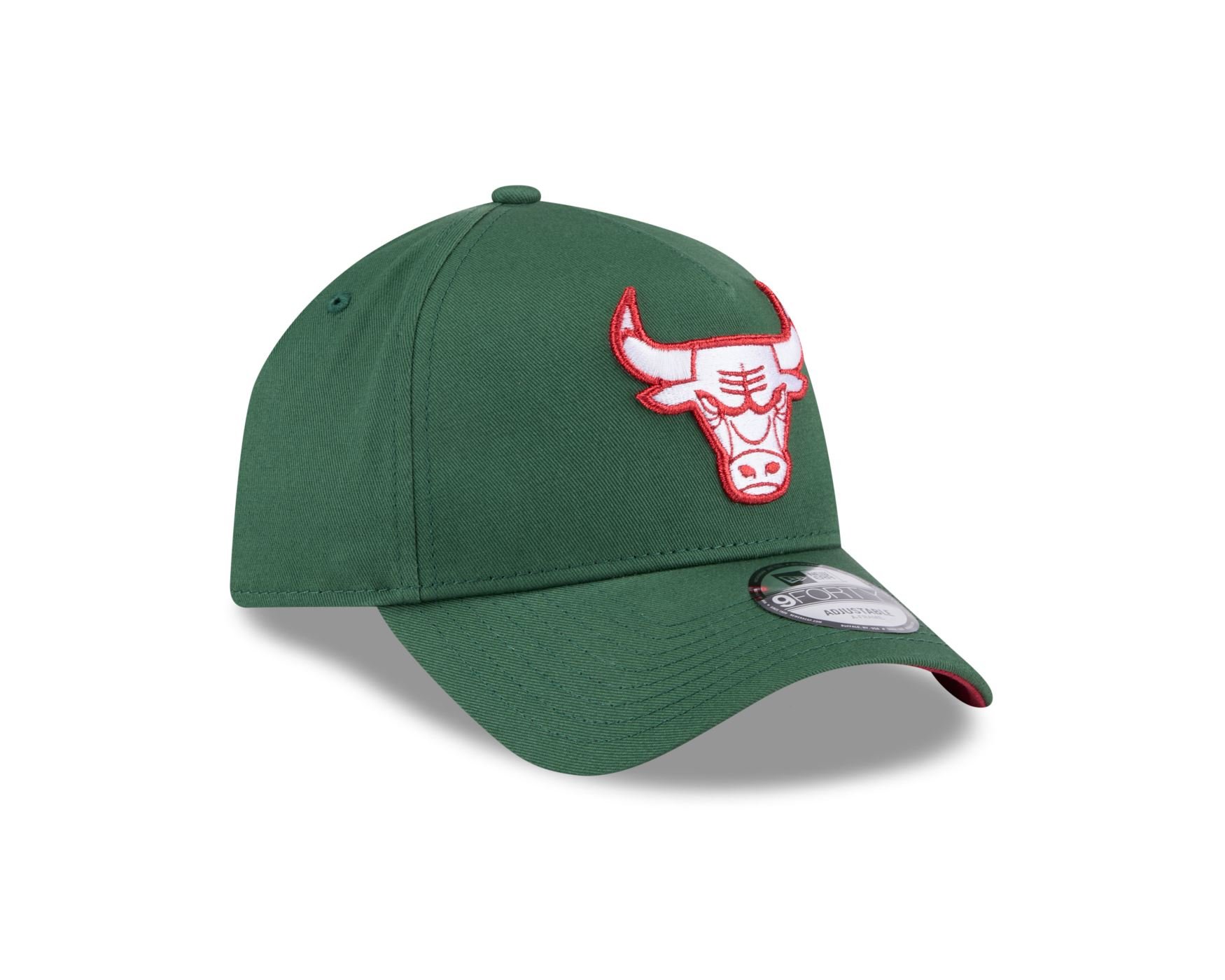 Bone New Era 9FORTY A-FRAME SNAPBACK Chicago Bulls NBA Verde Verde 3