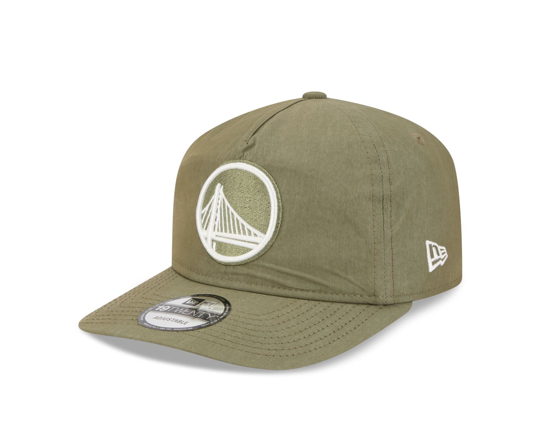 Bone New Era 19TWENTY STRAPBACK Golden State Warriors NBA Verde