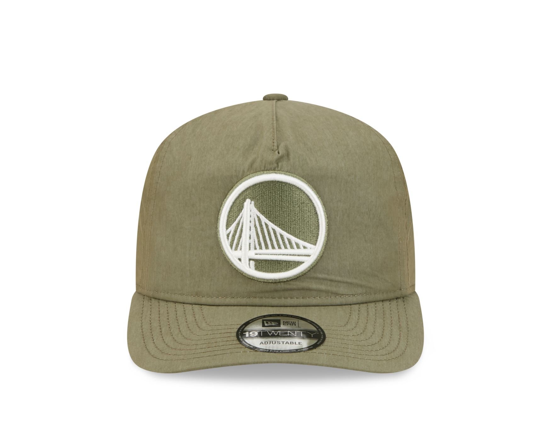 Bone New Era 19TWENTY STRAPBACK Golden State Warriors NBA Verde Verde 2