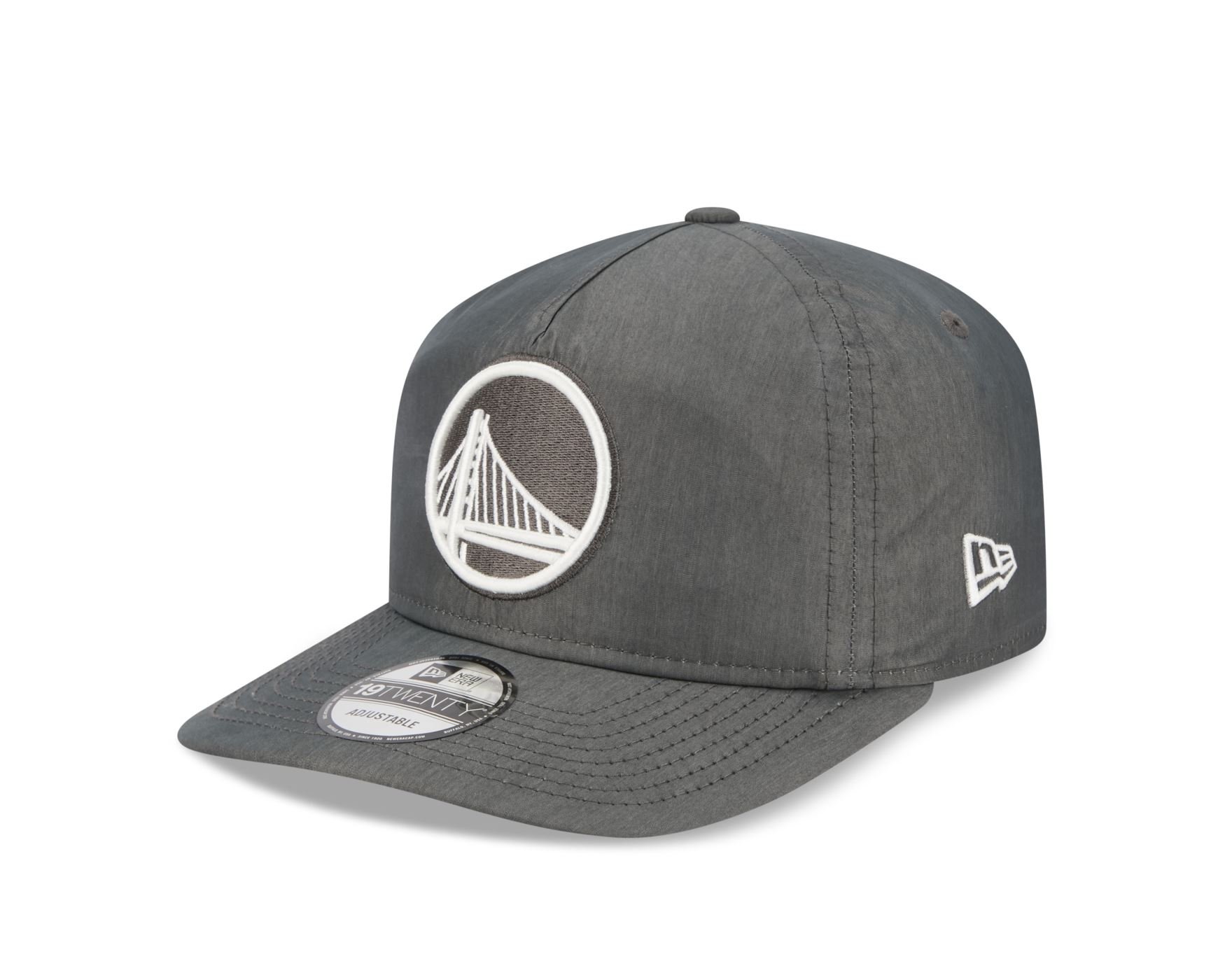 Bone New Era 19TWENTY STRAPBACK Golden State Warriors NBA Cinza