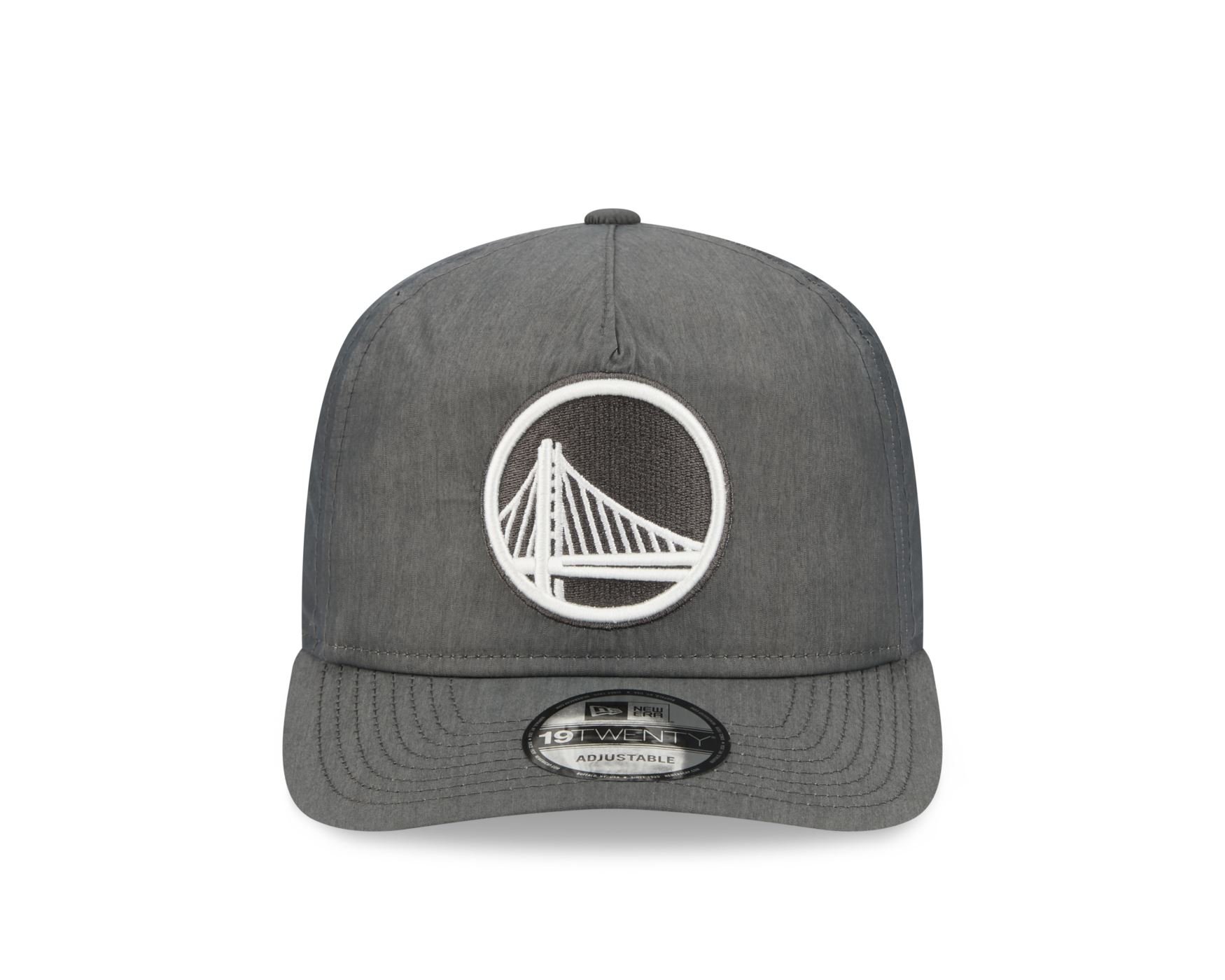 Bone New Era 19TWENTY STRAPBACK Golden State Warriors NBA Cinza Cinza 2