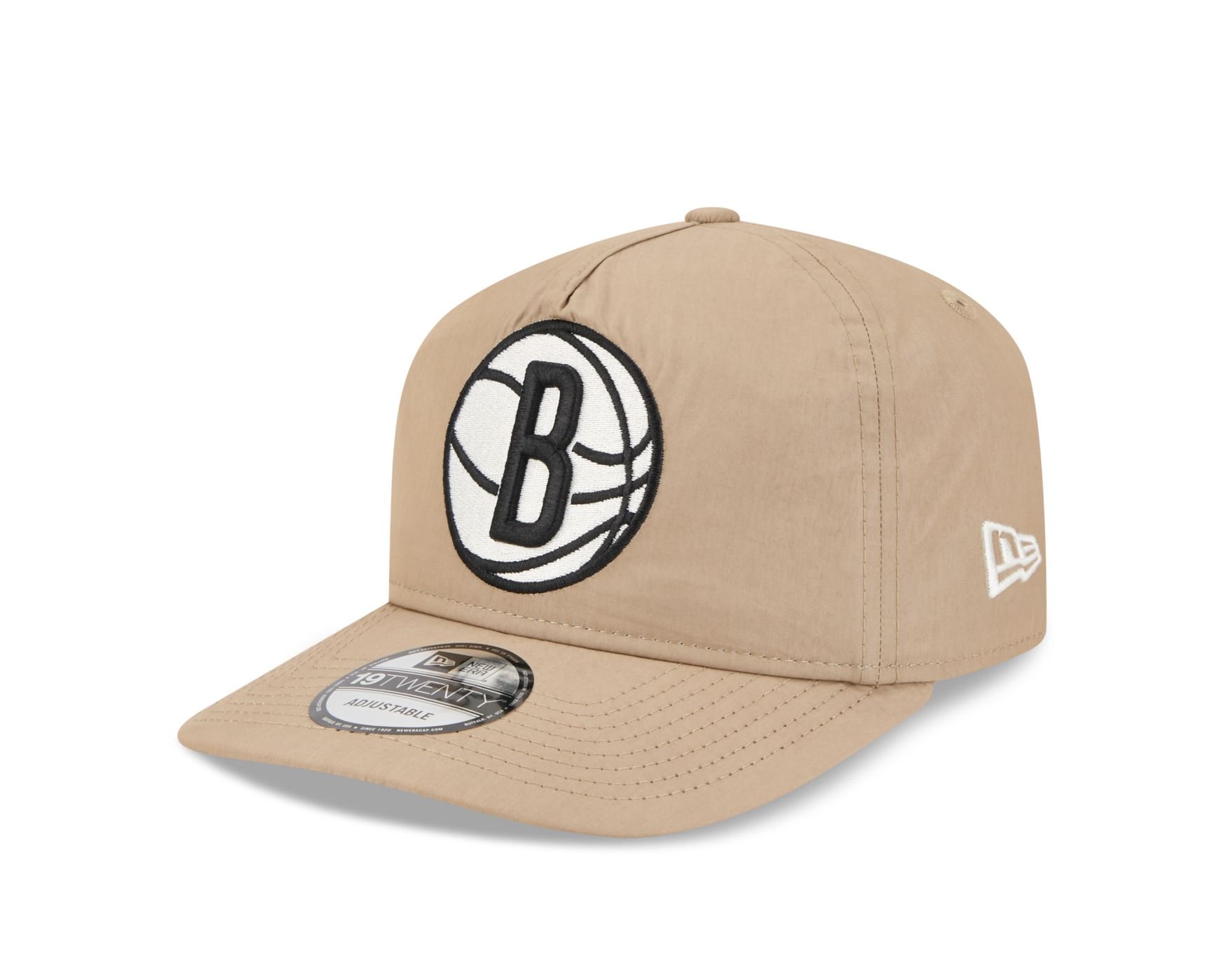 Bone New Era 19TWENTY STRAPBACK Brooklyn Nets NBA Bege