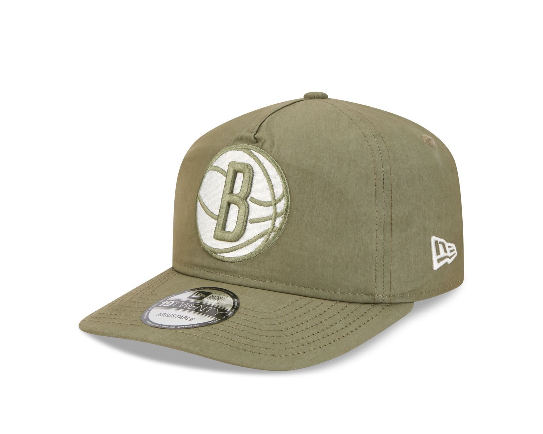 Bone New Era 19TWENTY STRAPBACK Brooklyn Nets NBA Verde