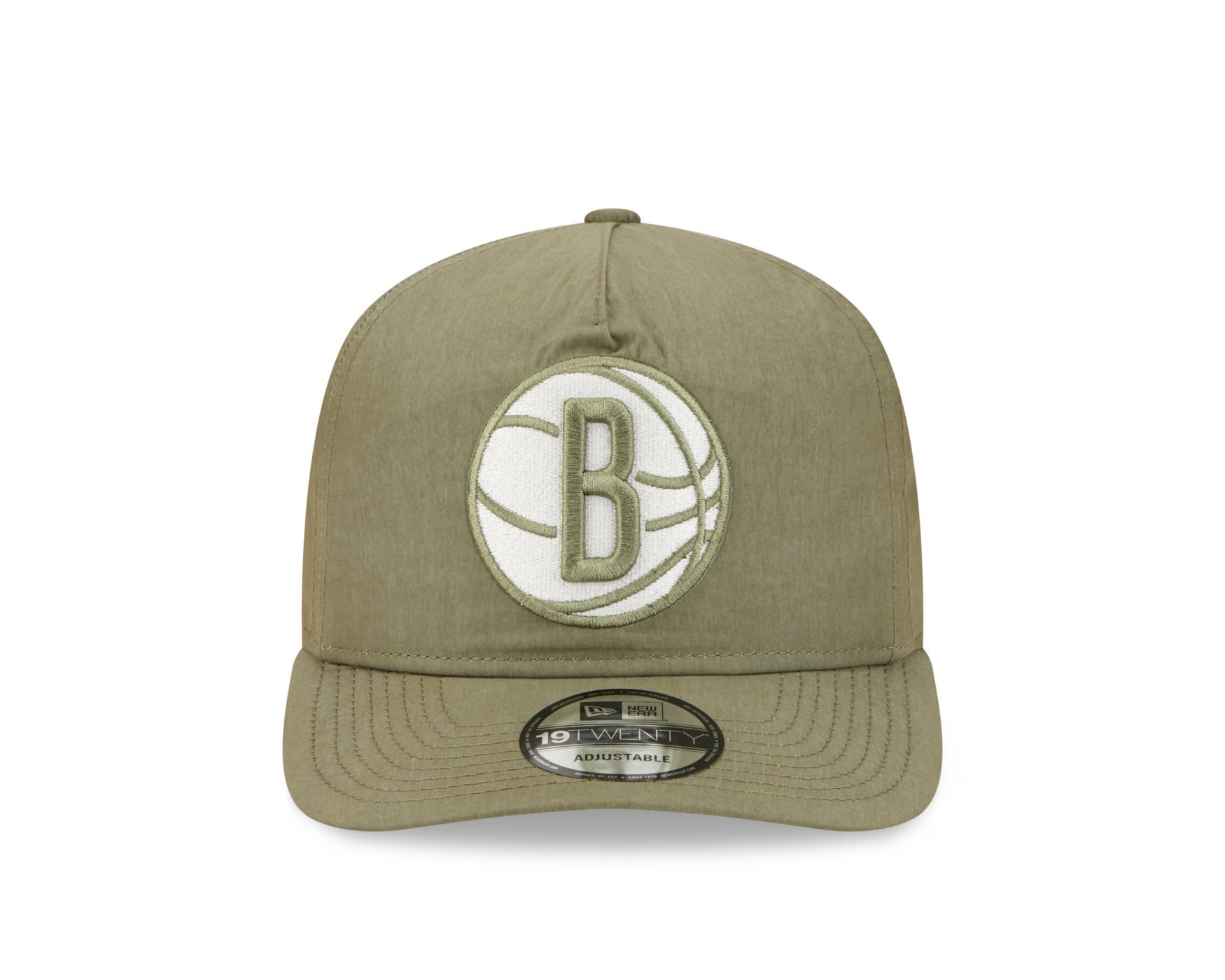 Bone New Era 19TWENTY STRAPBACK Brooklyn Nets NBA Verde Verde 2