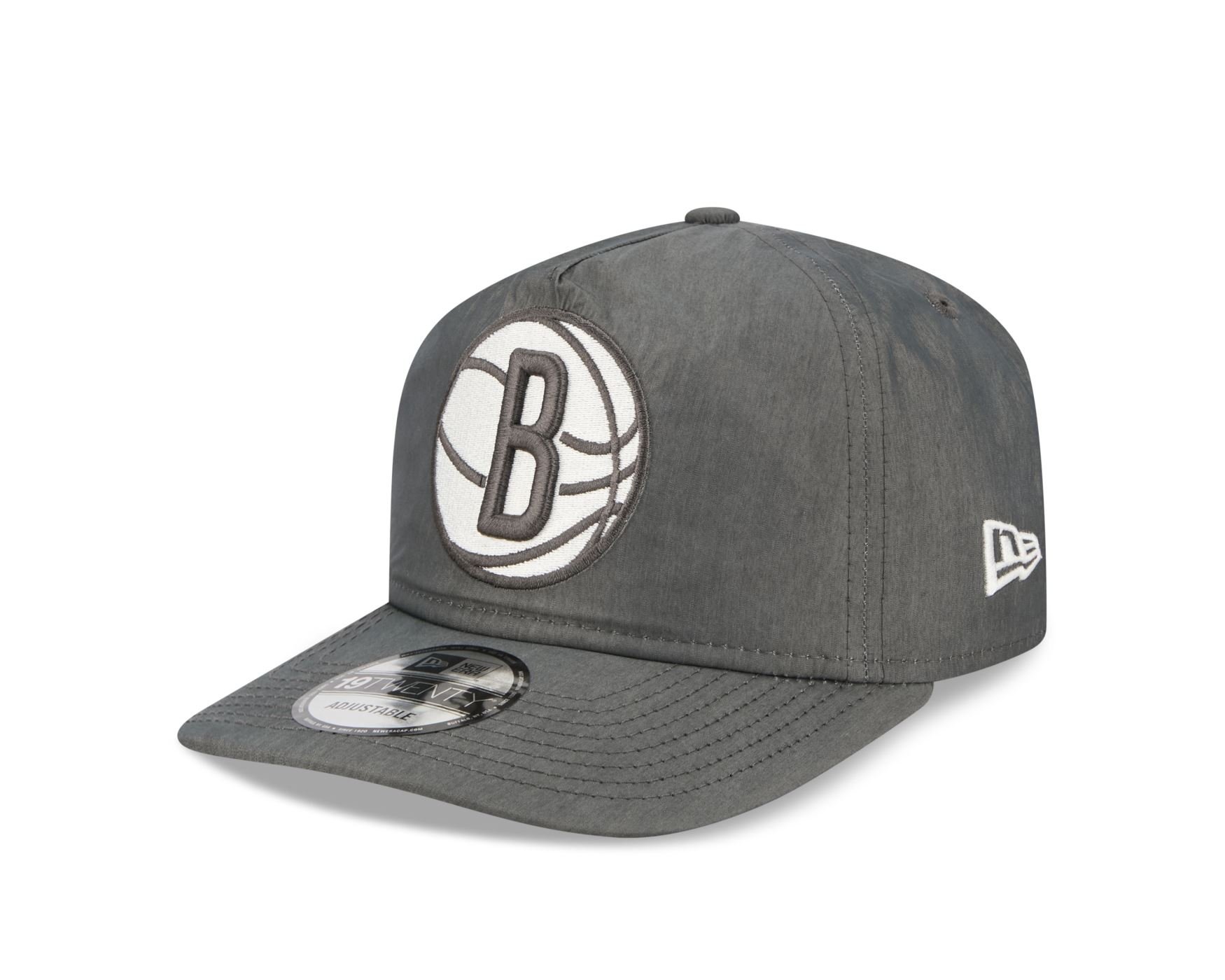 Bone New Era 19TWENTY STRAPBACK Brooklyn Nets NBA Cinza