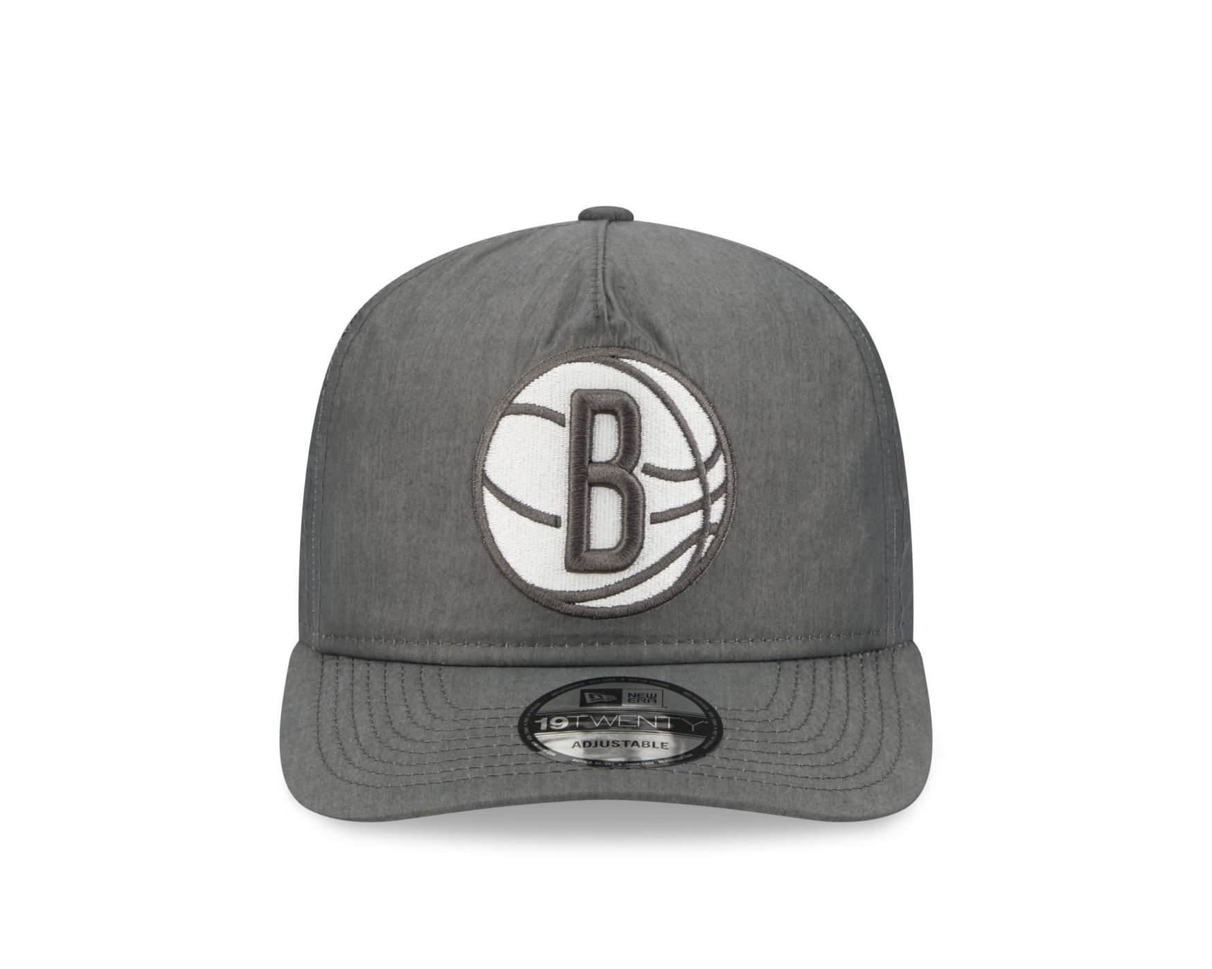 Bone New Era 19TWENTY STRAPBACK Brooklyn Nets NBA Cinza Cinza 2