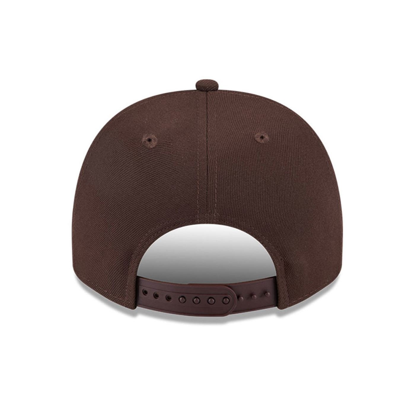 Bone New Era 9FIFTY A-FRAME SNAPBACK Chicago Bulls NBA Marrom Marrom 5