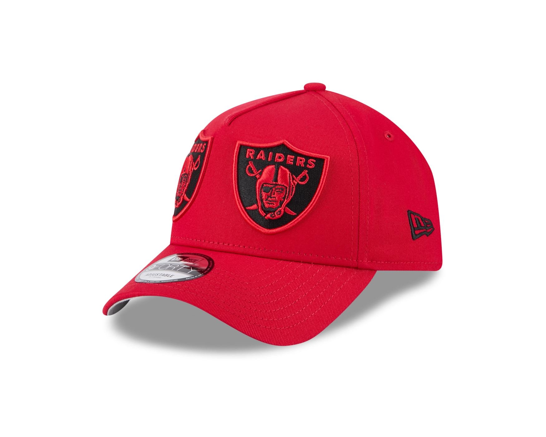 Bone New Era  9FORTY A-Frame Las Vegas Raiders NFL Vermelho