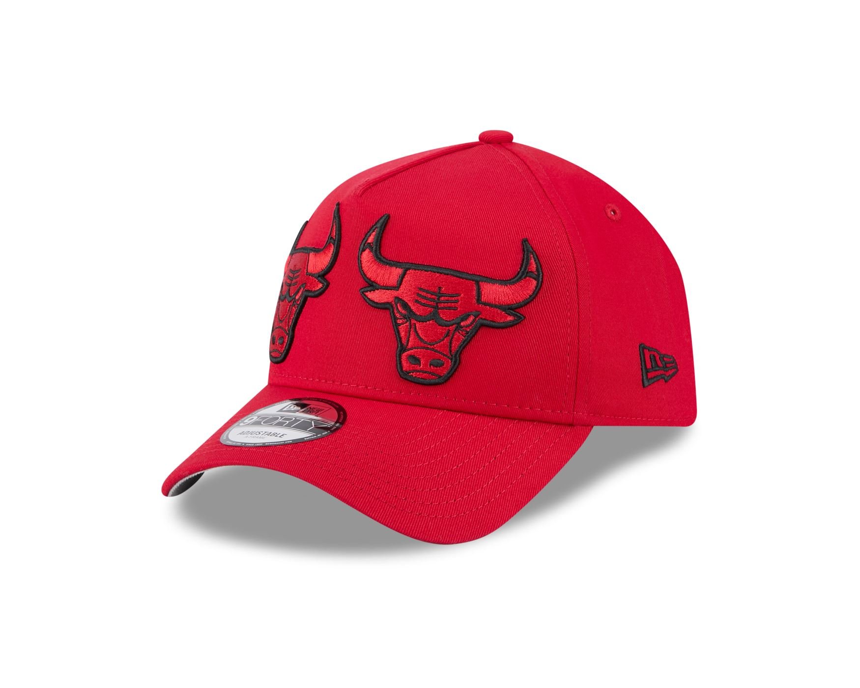 Bone New Era  9FORTY A-Frame Chicago Bulls NBA Vermelho