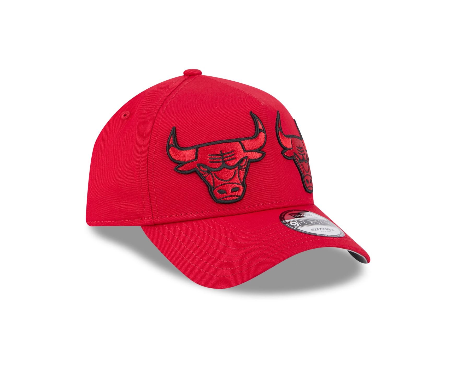 Bone New Era  9FORTY A-Frame Chicago Bulls NBA Vermelho Vermelho 3