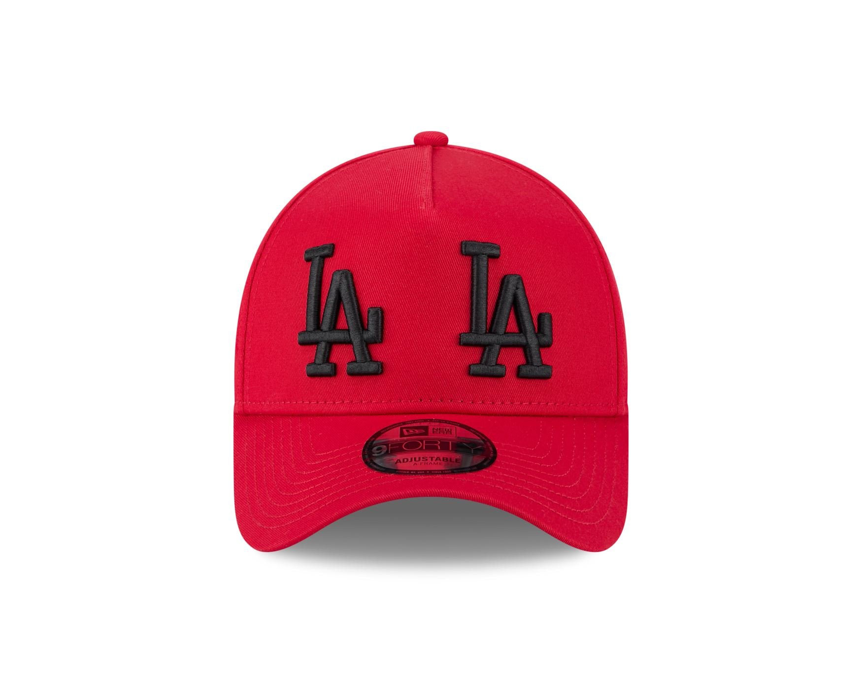 Bone New Era  9FORTY A-Frame Los Angeles Dodgers MLB Vermelho Vermelho 2