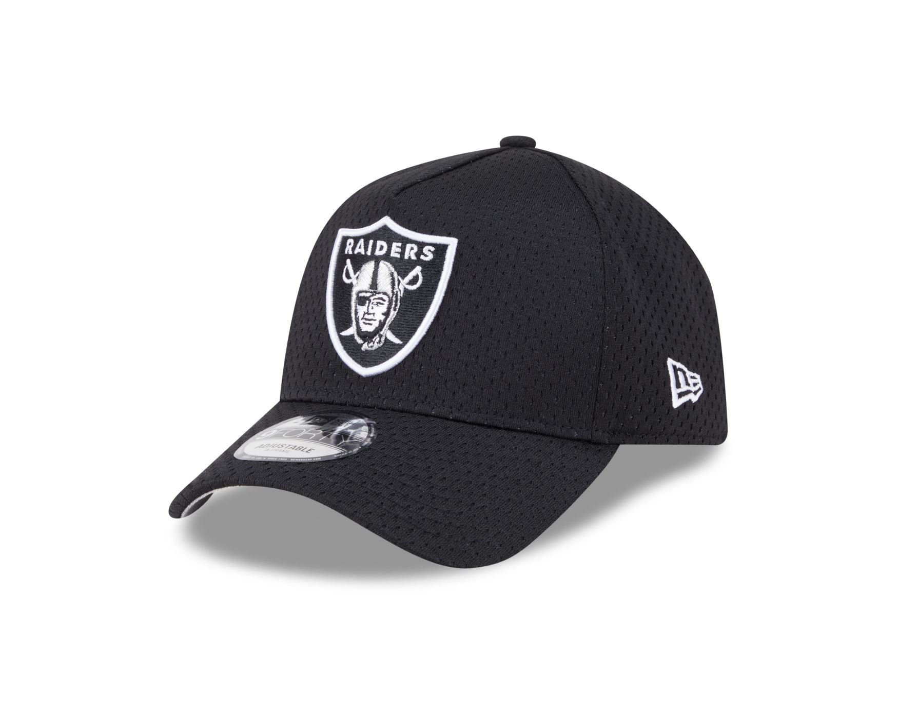 Bone New Era 9FORTY A-FRAME SNAPBACK Las Vegas Raiders NFL Preto