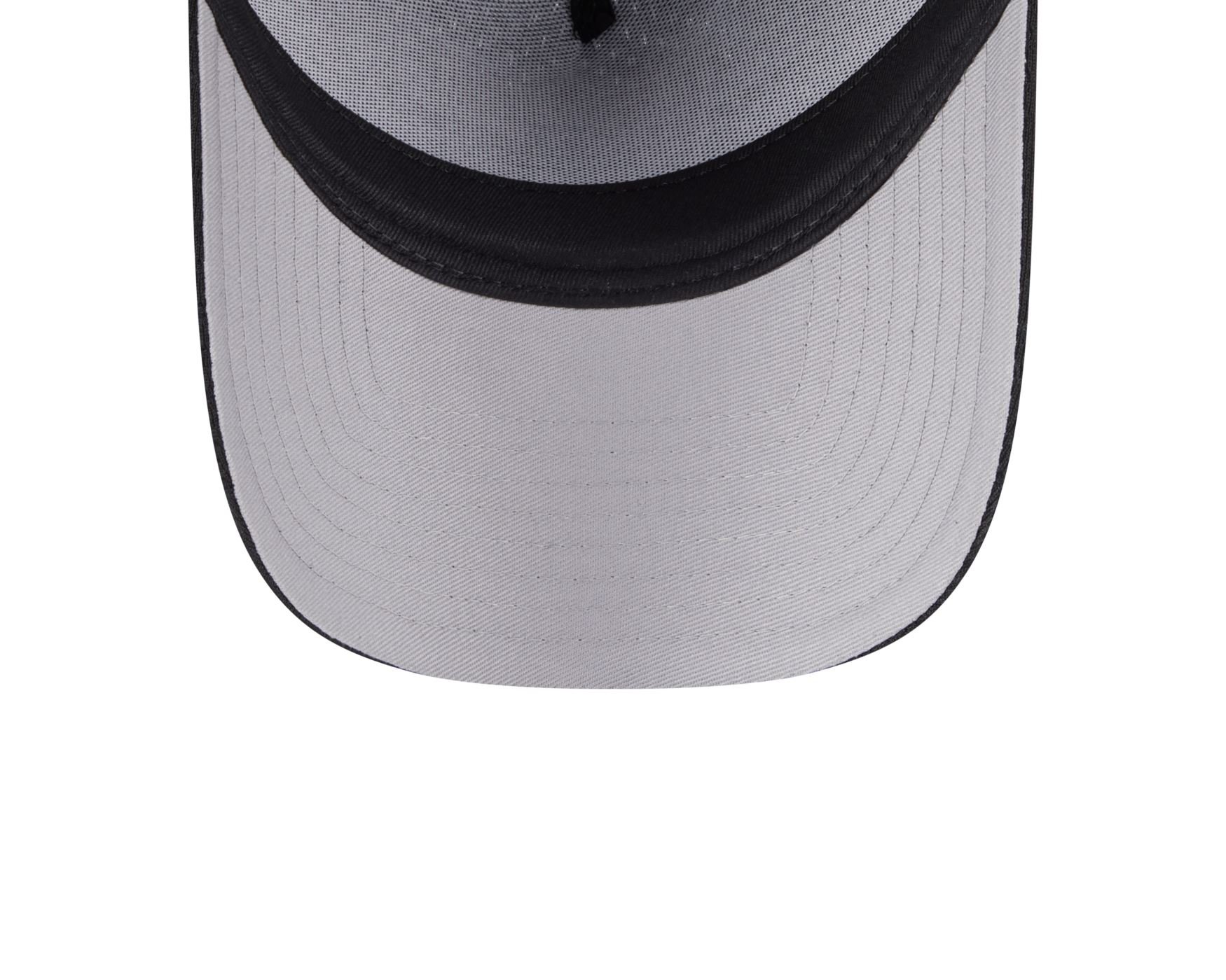 Bone New Era 9FORTY A-FRAME SNAPBACK Las Vegas Raiders NFL Preto Preto 6