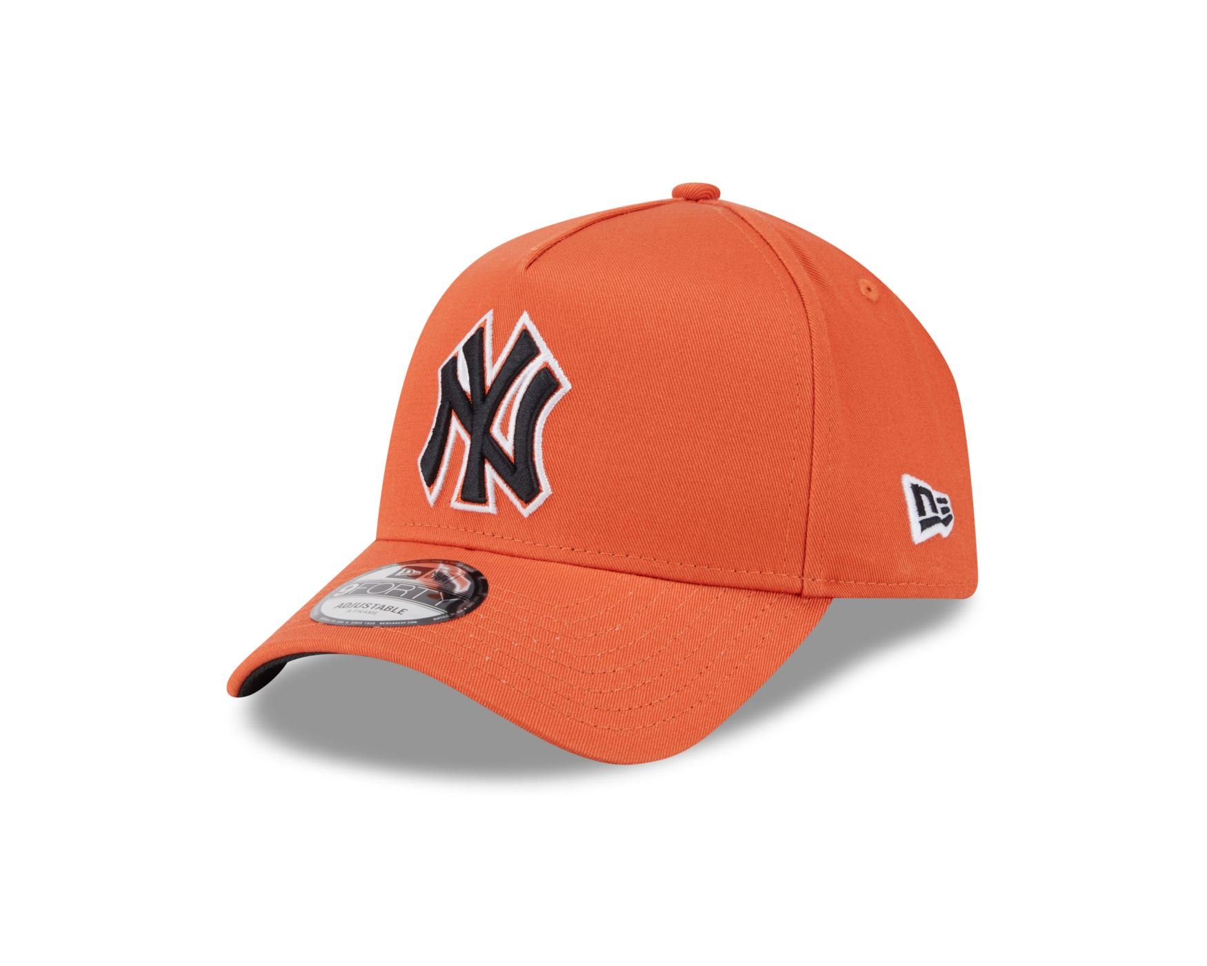 Bone New Era 9FORTY A-FRAME SNAPBACK New York Yankees MLB Laranja