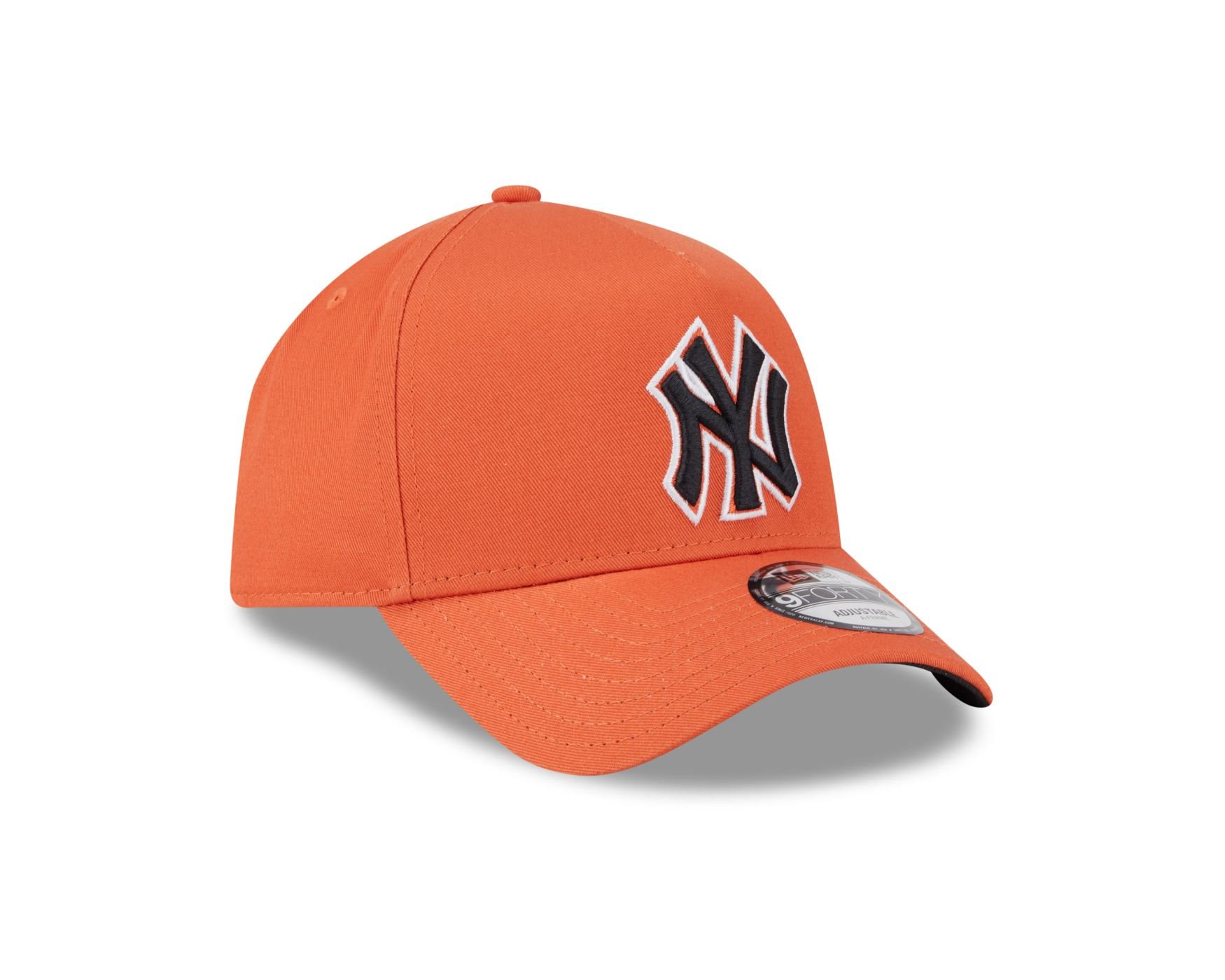 Bone New Era 9FORTY A-FRAME SNAPBACK New York Yankees MLB Laranja Laranja 3