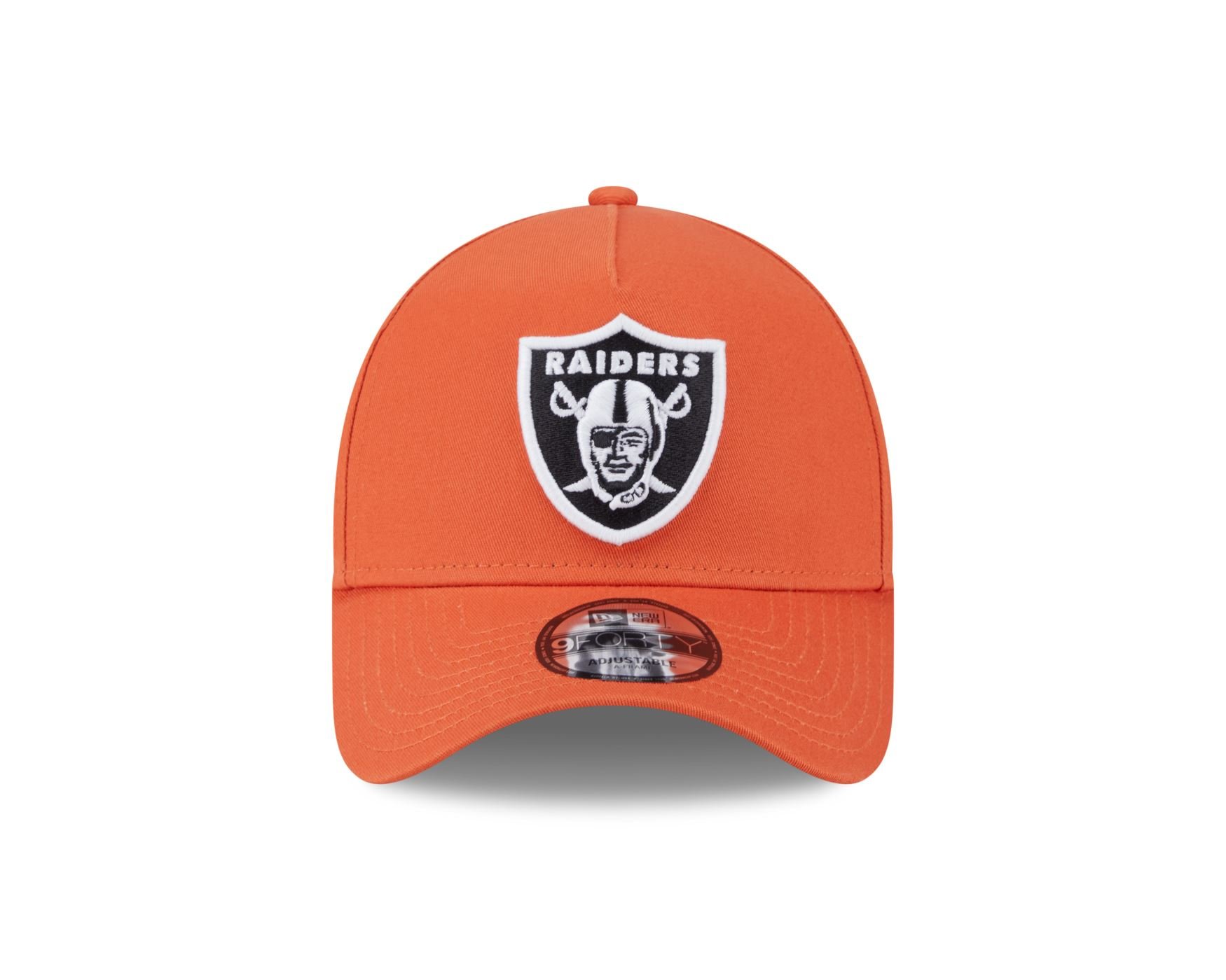 Bone New Era 9FORTY A-FRAME SNAPBACK Las Vegas Raiders NFL Laranja Laranja 2