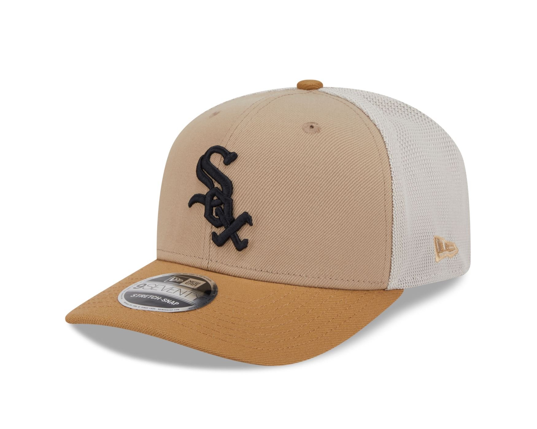 Bone New Era 9SEVENTY STRETCH SNAP Chicago White Sox MLB Bege