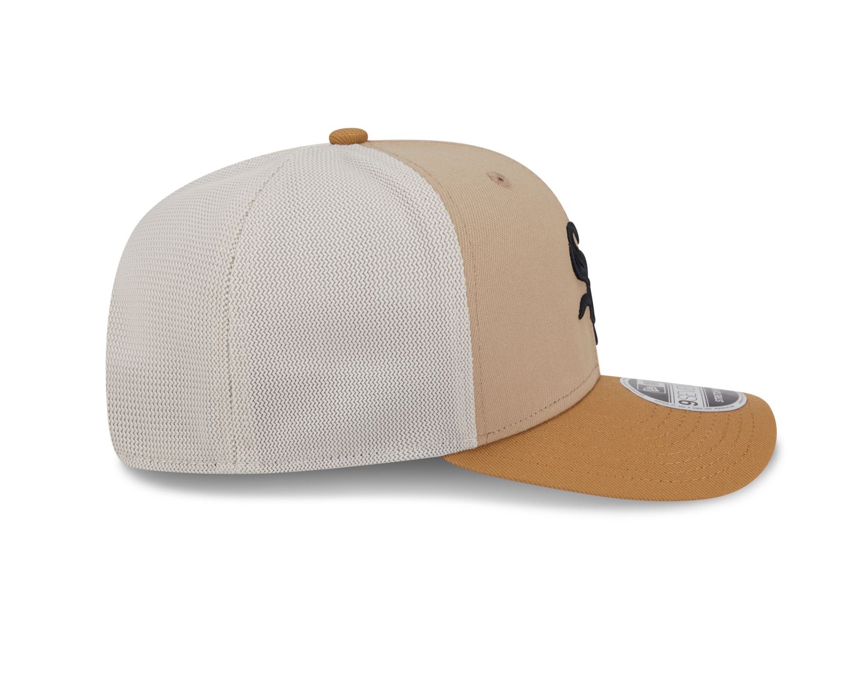 Bone New Era 9SEVENTY STRETCH SNAP Chicago White Sox MLB Bege Bege 4