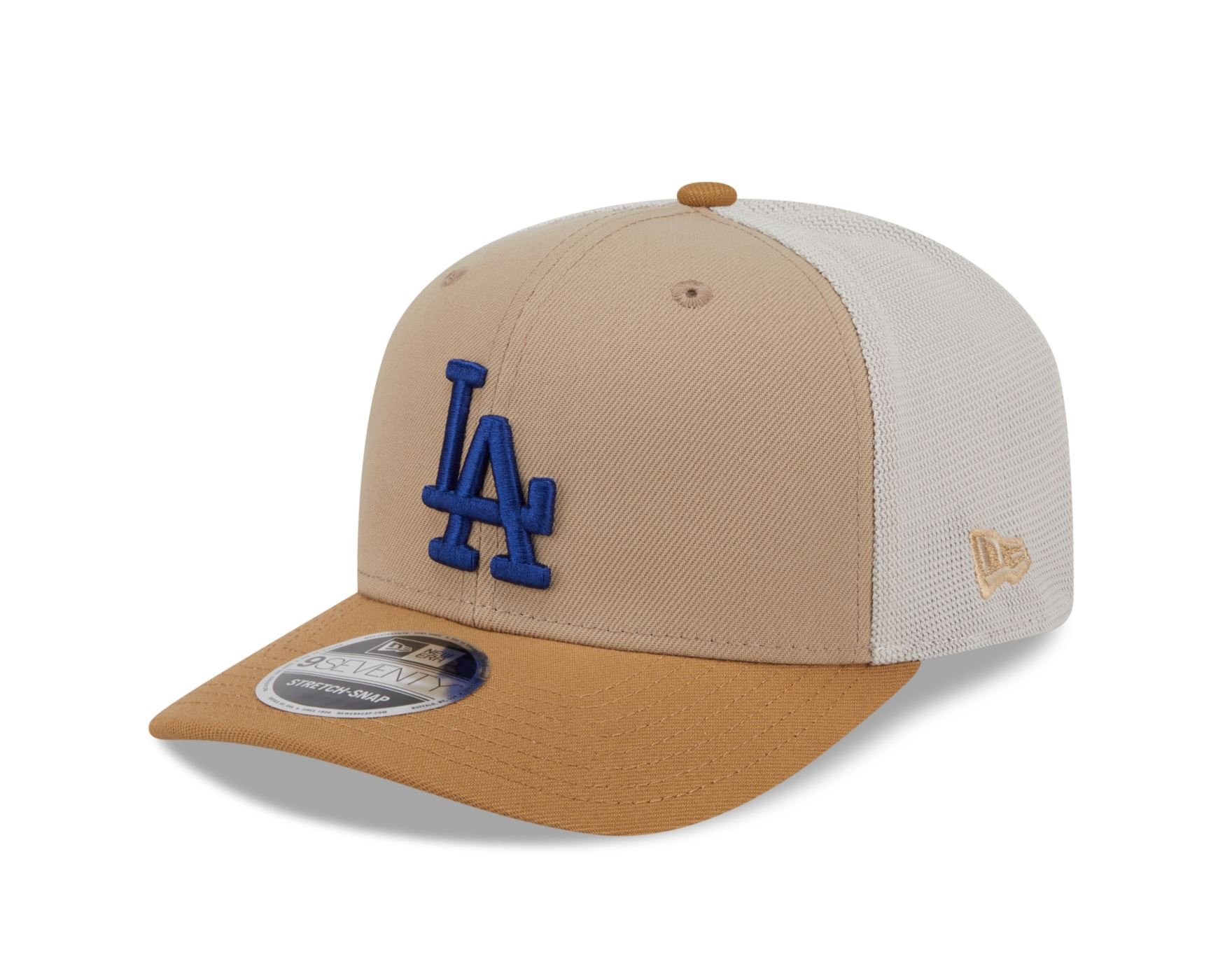 Bone New Era 9SEVENTY STRETCH SNAP Los Angeles Dodgers MLB Bege