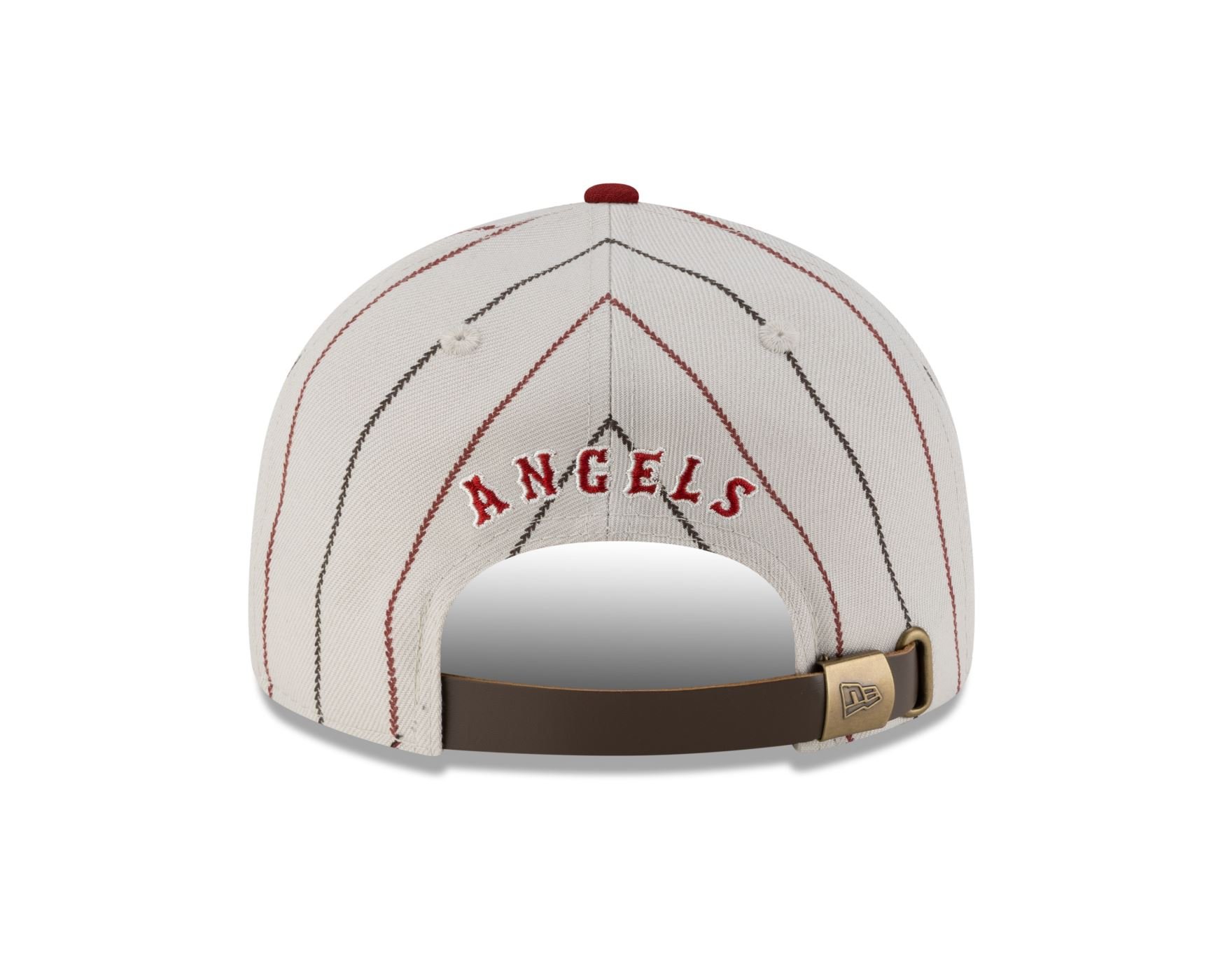 Bone New Era 9FIFTY RETRO CROWN SN California Angels MLB Off White Off White/Vermelho 5