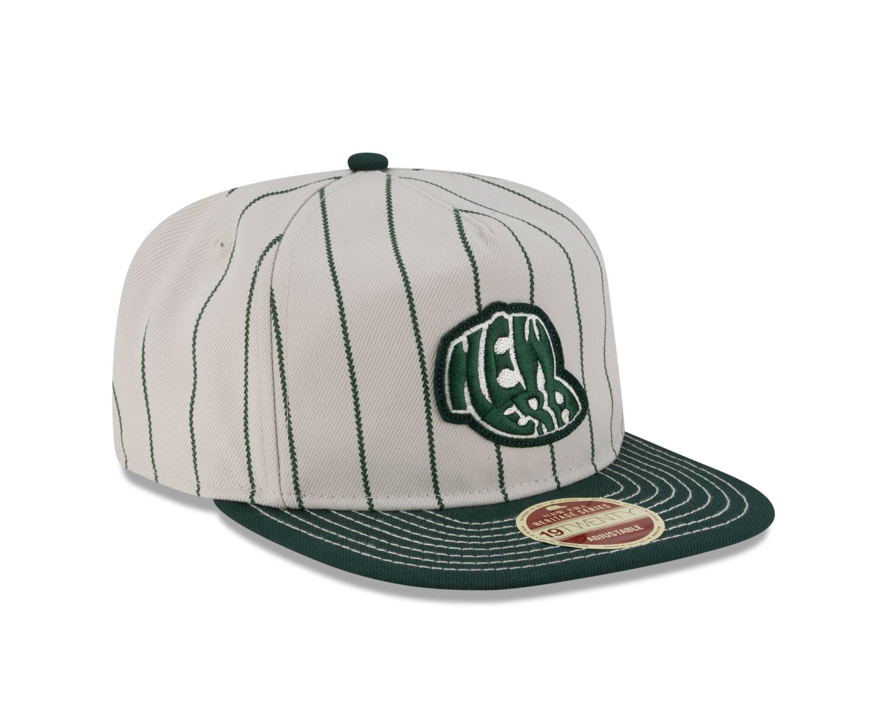 Bone New Era 19TWENTY STRAPBACK New Era Booking Program Off White Off White/Azul 3