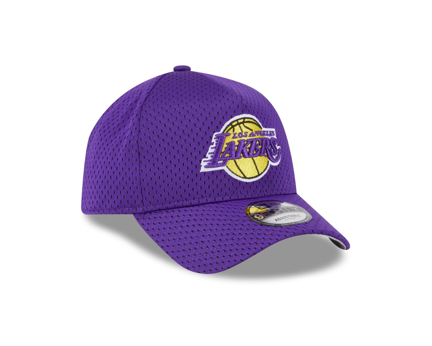 Bone New Era 9FORTY A-FRAME SNAPBACK Los Angeles Lakers NBA Roxo Roxo 3