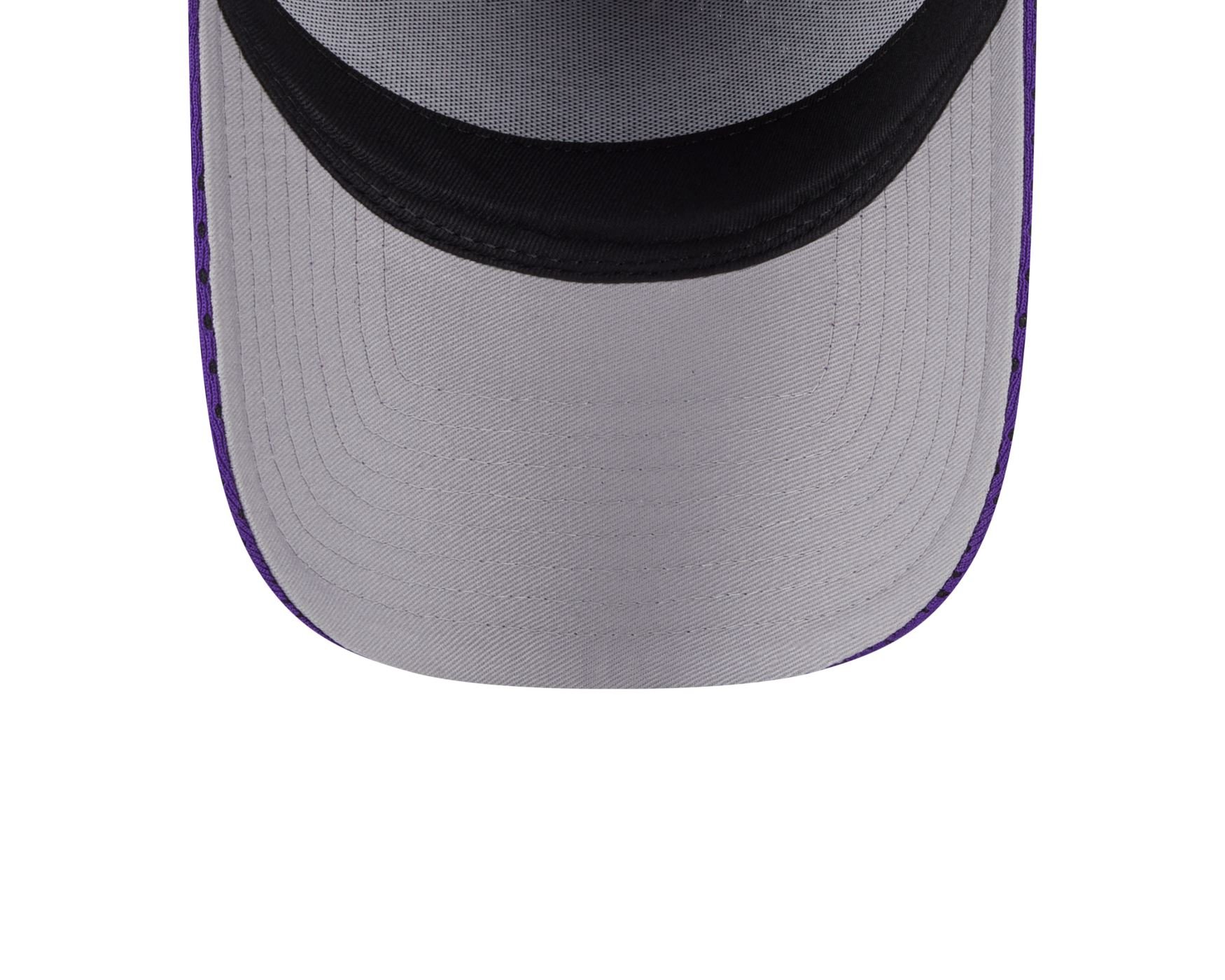 Bone New Era 9FORTY A-FRAME SNAPBACK Los Angeles Lakers NBA Roxo Roxo 6