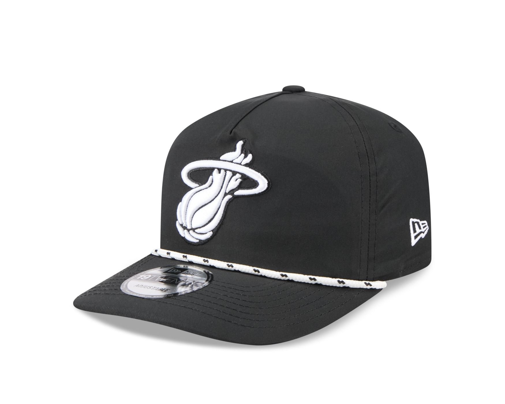 Bone New Era 19TWENTY Miami Heat NBA Preto
