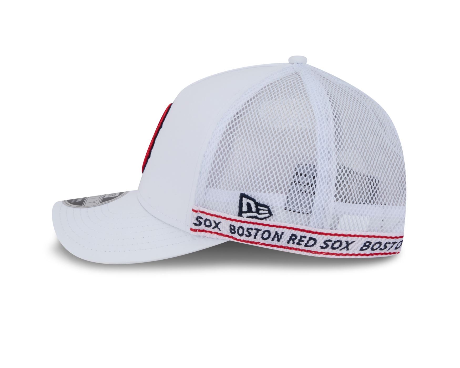 Bone New Era 9FORTY M-CROWN Boston Red Sox MLB Marinho Branco 7