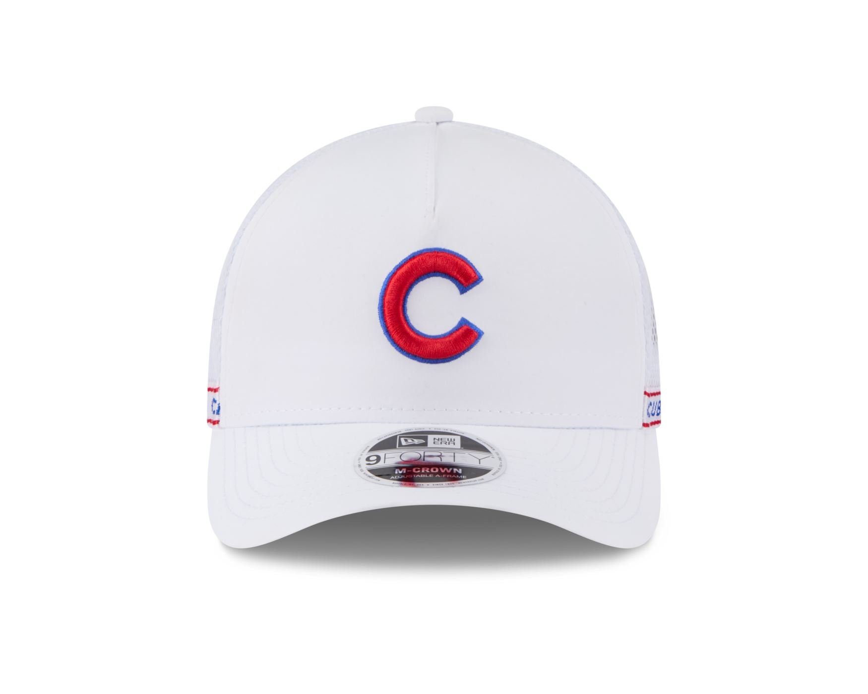 Bone New Era 9FORTY M-CROWN Chicago Cubs MLB Azul Branco 2
