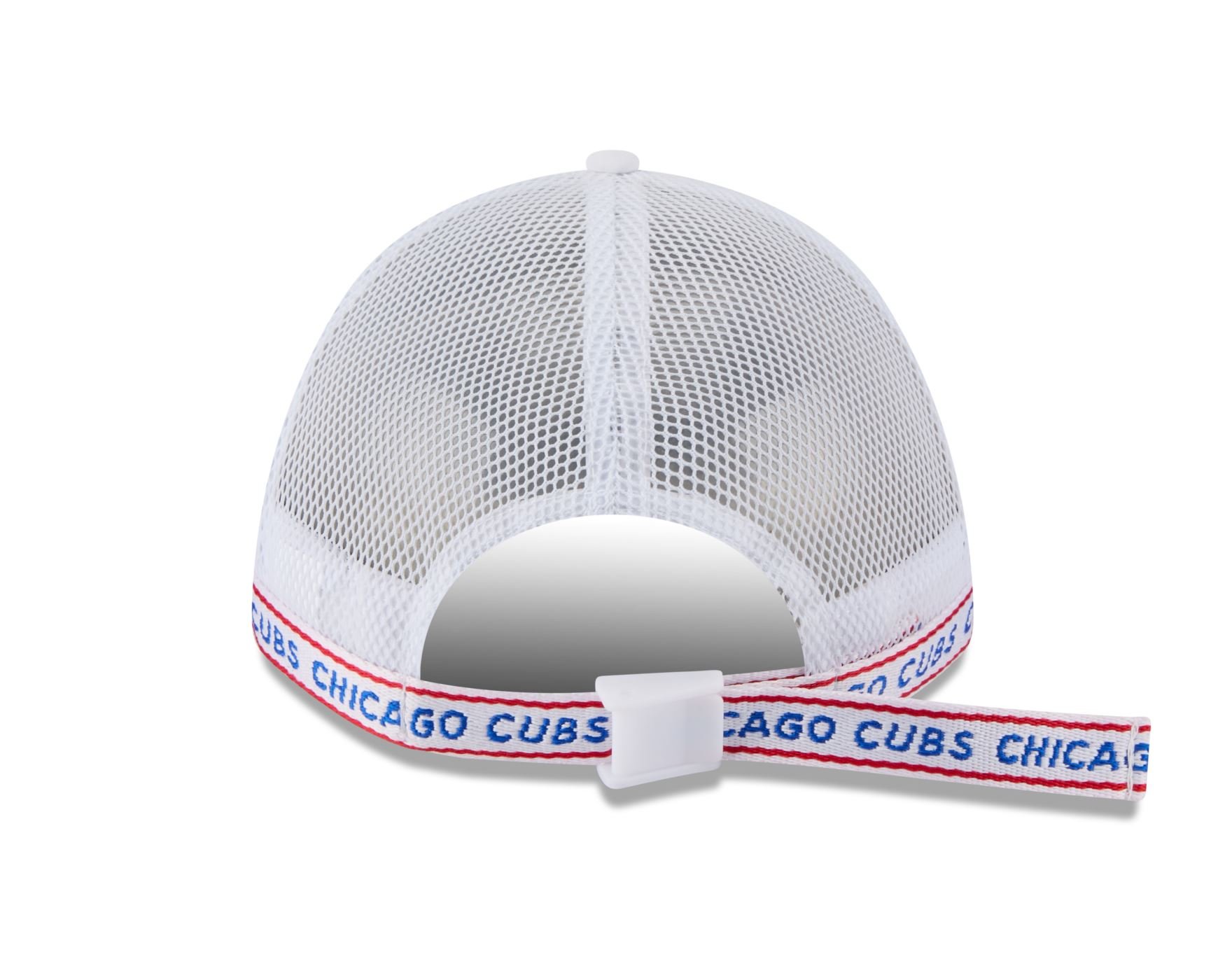 Bone New Era 9FORTY M-CROWN Chicago Cubs MLB Azul Branco 5