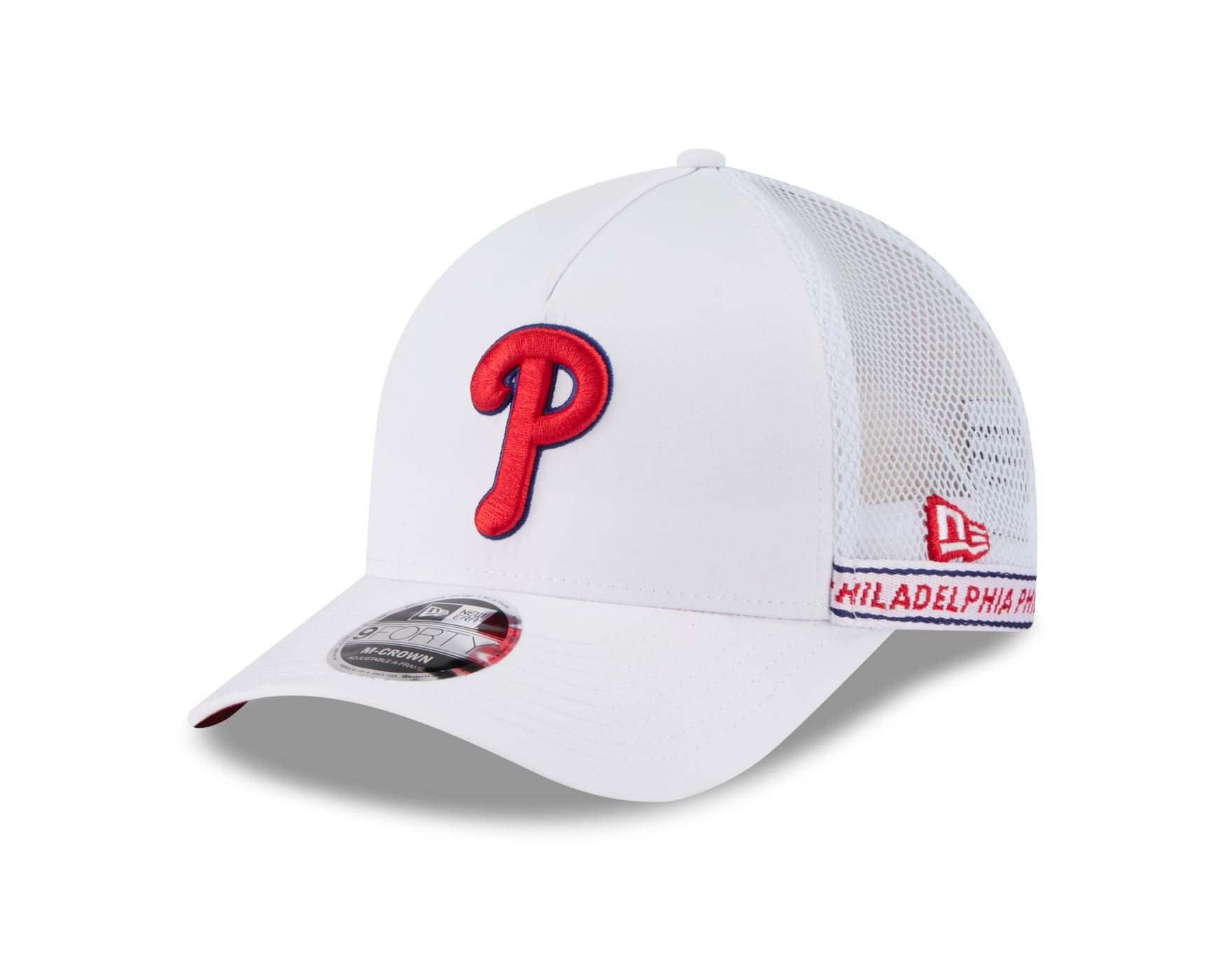 Bone New Era 9FORTY M-CROWN Philadelphia Phillies MLB Vermelho