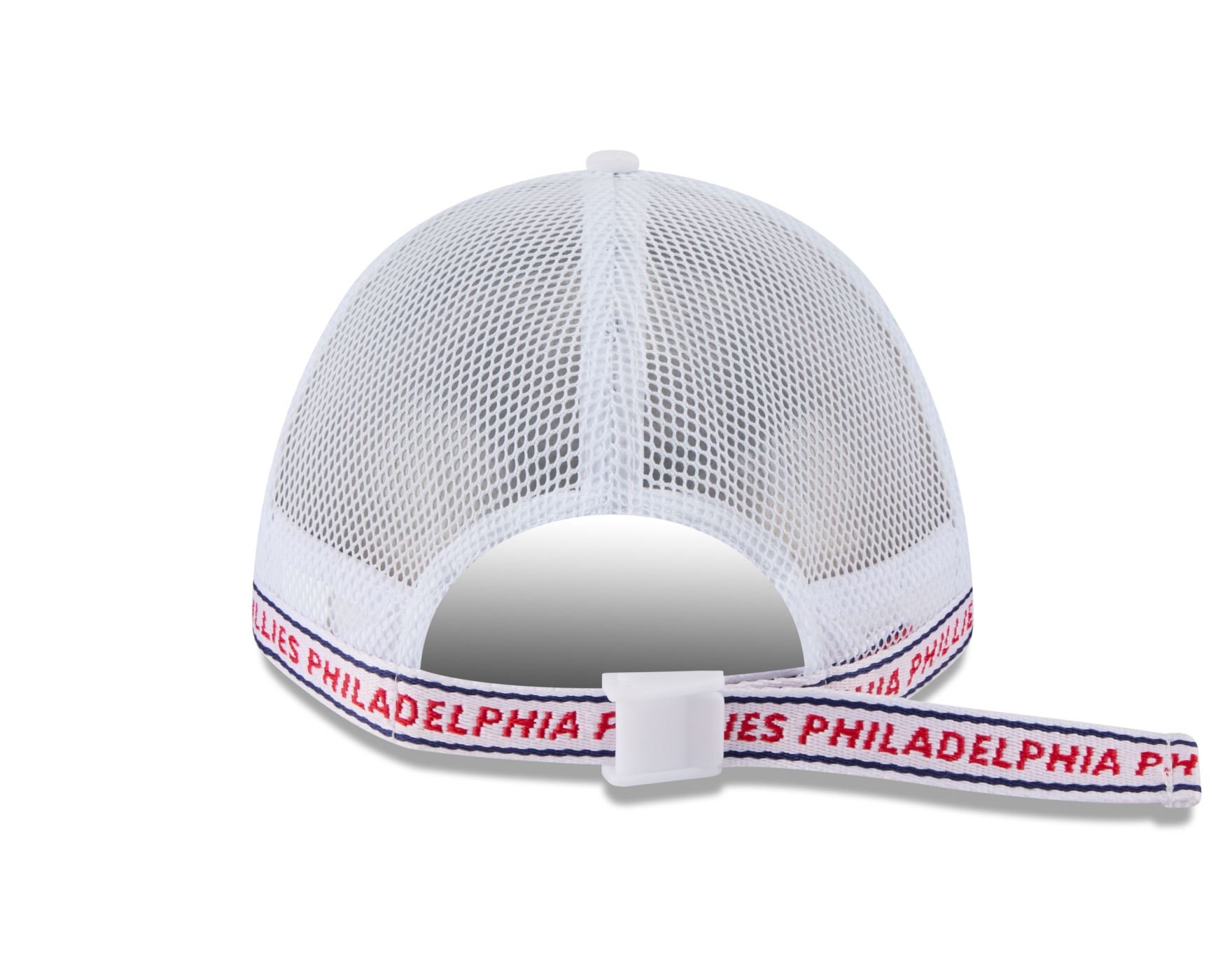 Bone New Era 9FORTY M-CROWN Philadelphia Phillies MLB Vermelho Branco 5