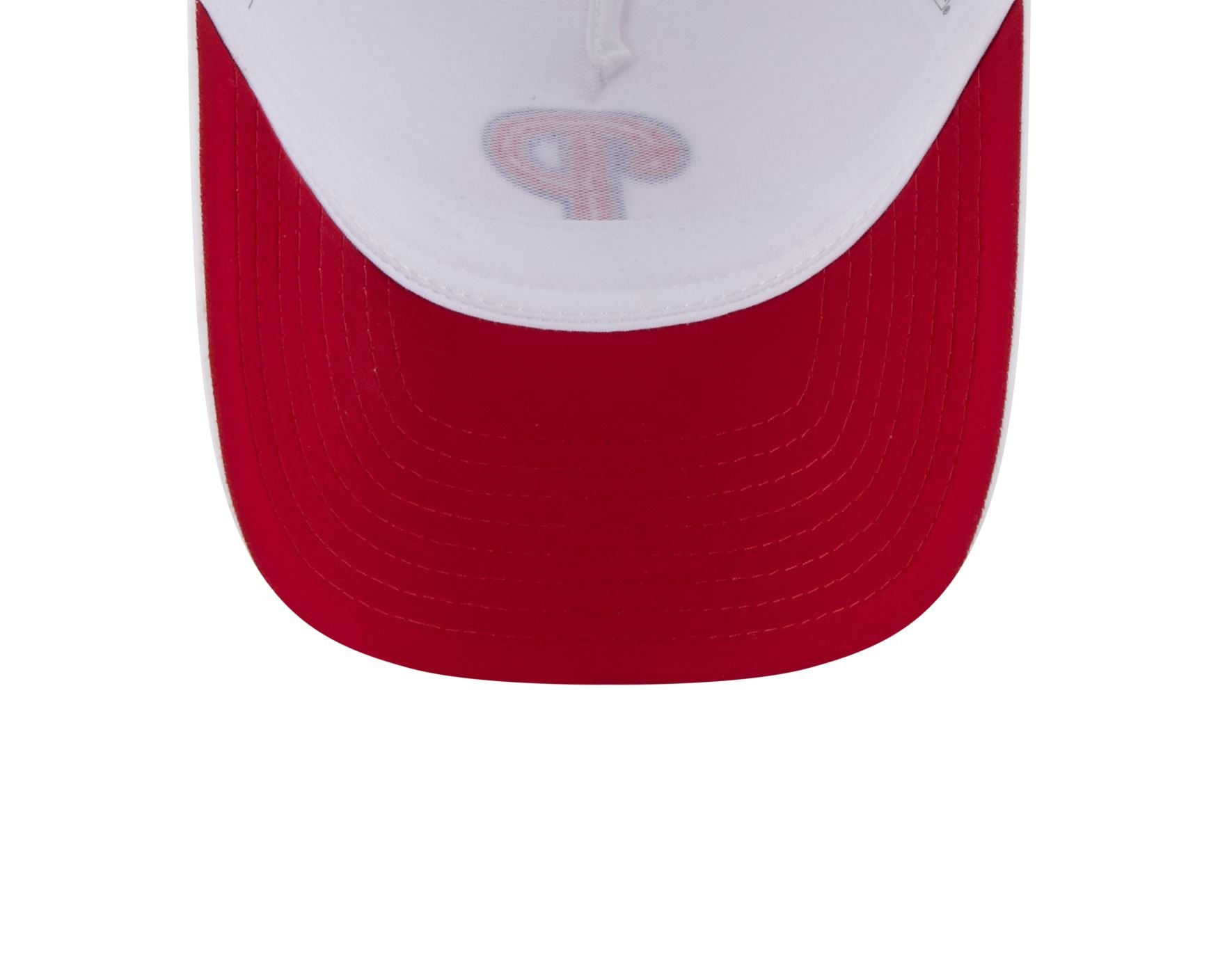 Bone New Era 9FORTY M-CROWN Philadelphia Phillies MLB Vermelho Branco 6